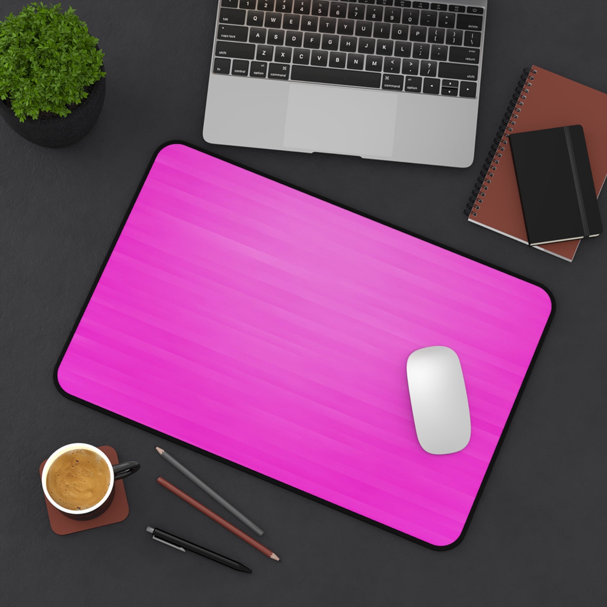 barbie-pink-strip-desk-mat-gaming-mousepad-office-desk-accessories-large-desk-blotter-computer-desk-cover-work-from-home-esse
