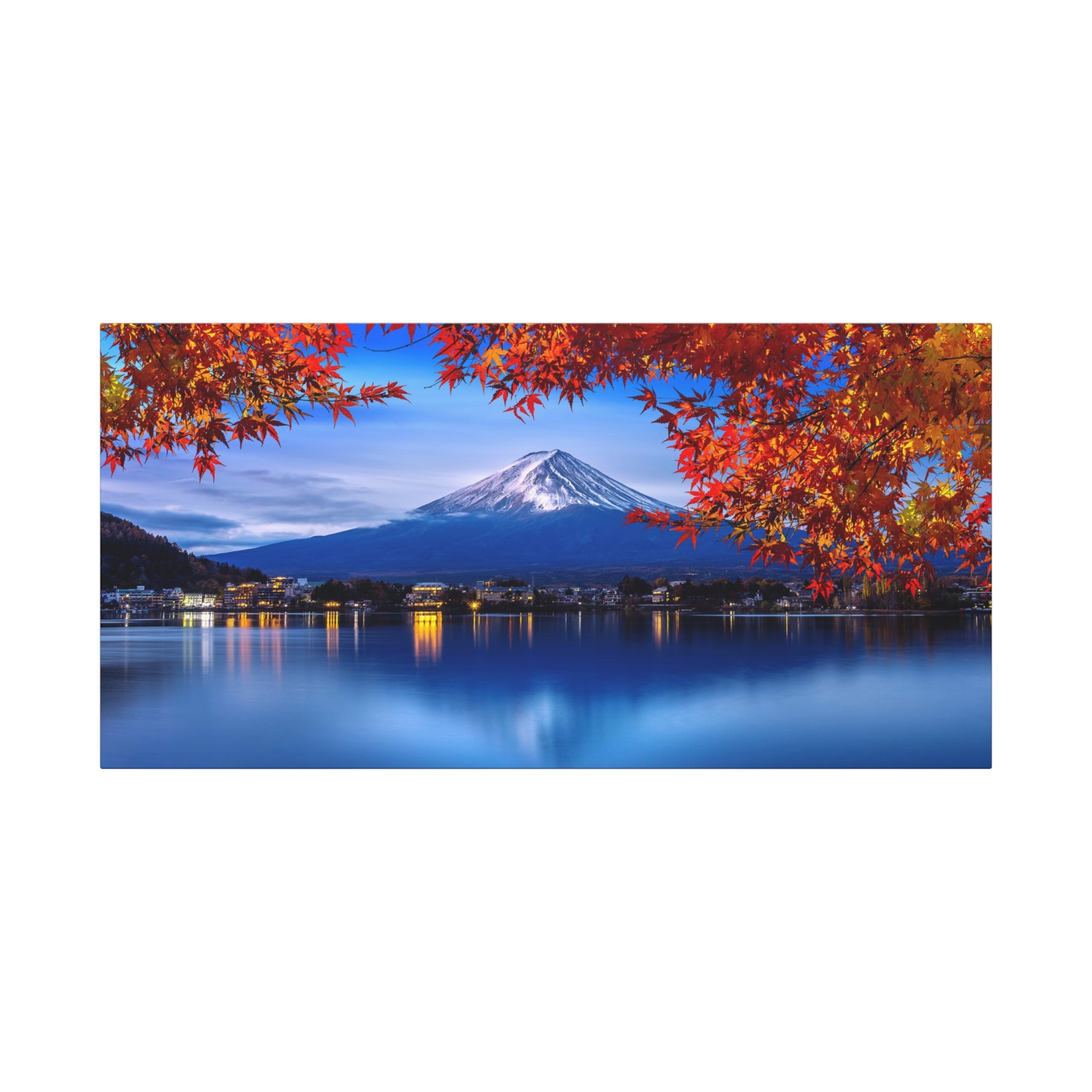 mount-fuji-canvas-wall-art-japan-nature-park-autumn-lake-print-matte-stretched-canvas-home-decor-gift-room-decor-japanese