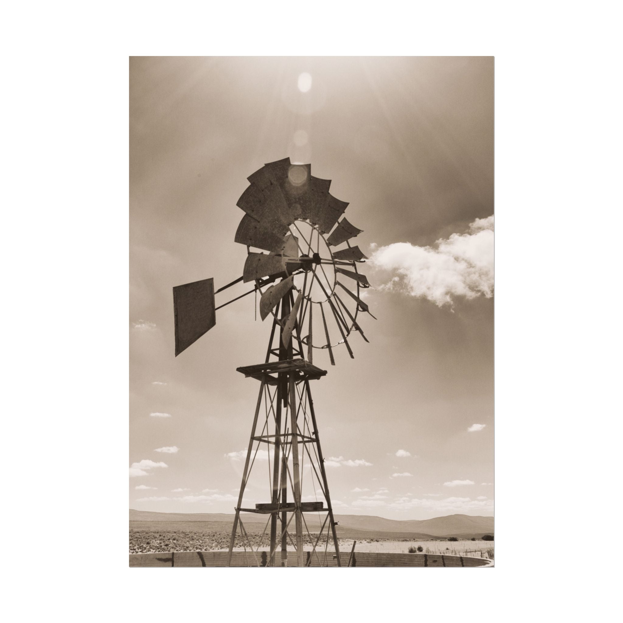 rustic-windmill-photography-poster-print-farm-house-wall-decor-gift-for-farmers-country-home-decor-windmill-wall-art