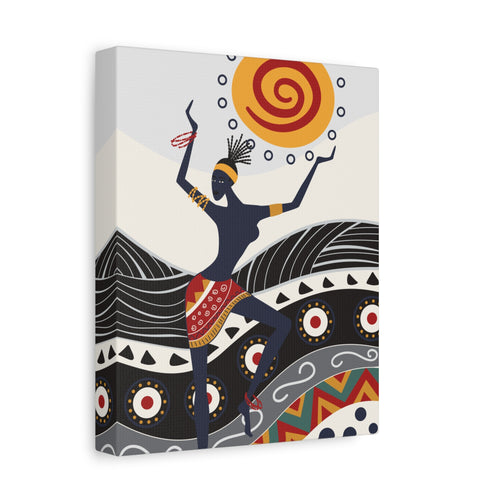 stretched-canvas-print-african-ornament-traditional-dance-wall-decor-african-wall-art-tribal-home-decoration-ethnic-african-a