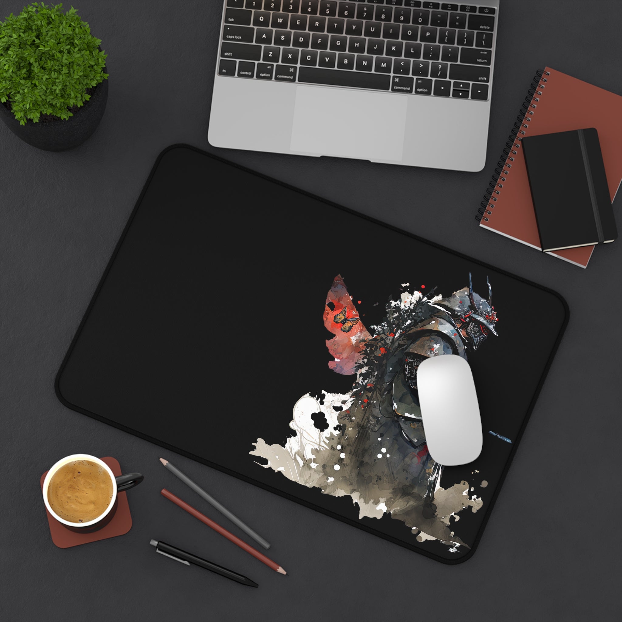 japanese-samurai-watercolor-mousepad-purple-desk-mat-samurai-desk-pad-for-home-office-large-gaming-large-keyboard-mat-gift-fo
