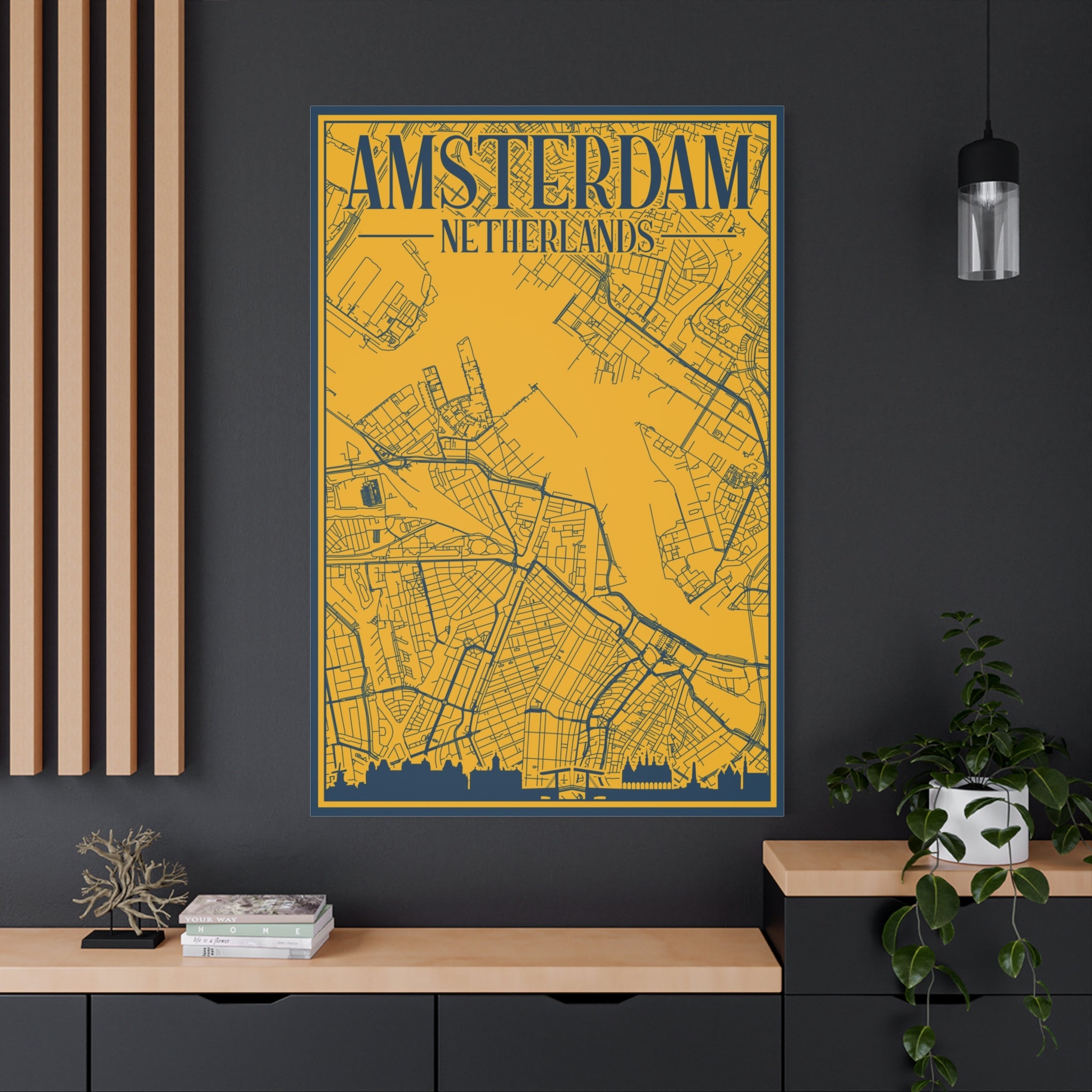 canvas-wall-art-amsterdam-netherlands-travel-home-decor-travel-poster-matte-canvas-print-stretched-artwork-wall-hanging-amste