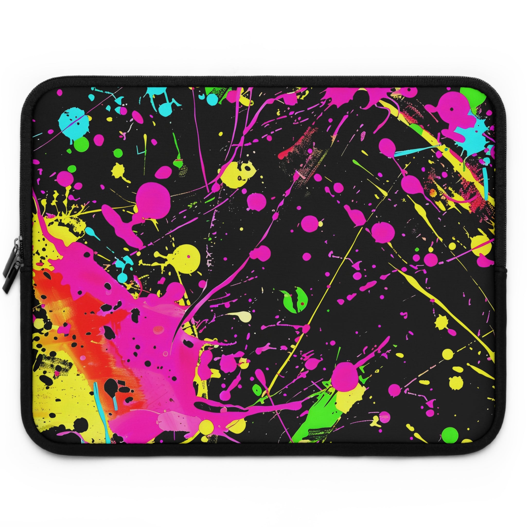 neon-abstract-paint-splatter-laptop-sleeve-pink-yellow-macbook-air-sleeve-unique-tech-accessories-colorful-laptop-case-comput