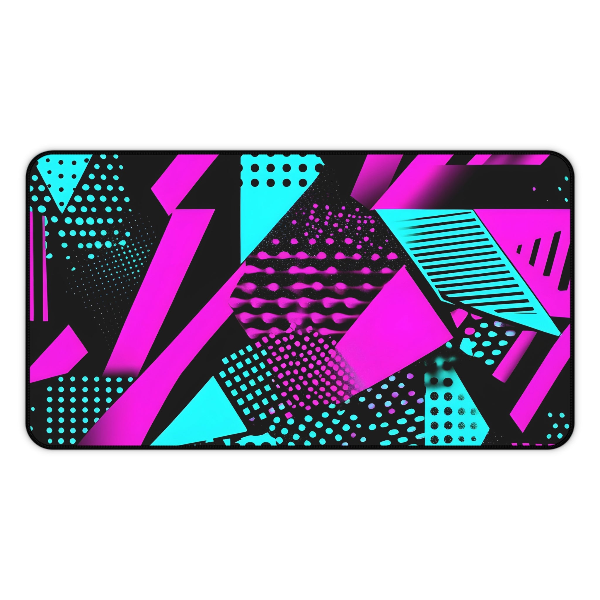 abstract-synthwave-neon-gaming-mouse-pad-for-retro-desk-decor-retro-neon-desk-pad-with-synthwave-design-colorful-desk-mat