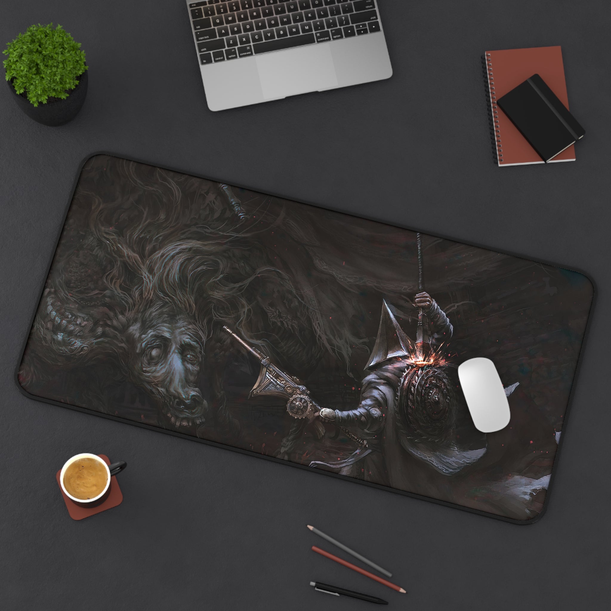 bloodborne-art-mouse-pad-ludwig-the-accursed-desk-pad-large-gaming-desk-mat-fantasy-protective-desk-pad-gamer-gift-gothic-art