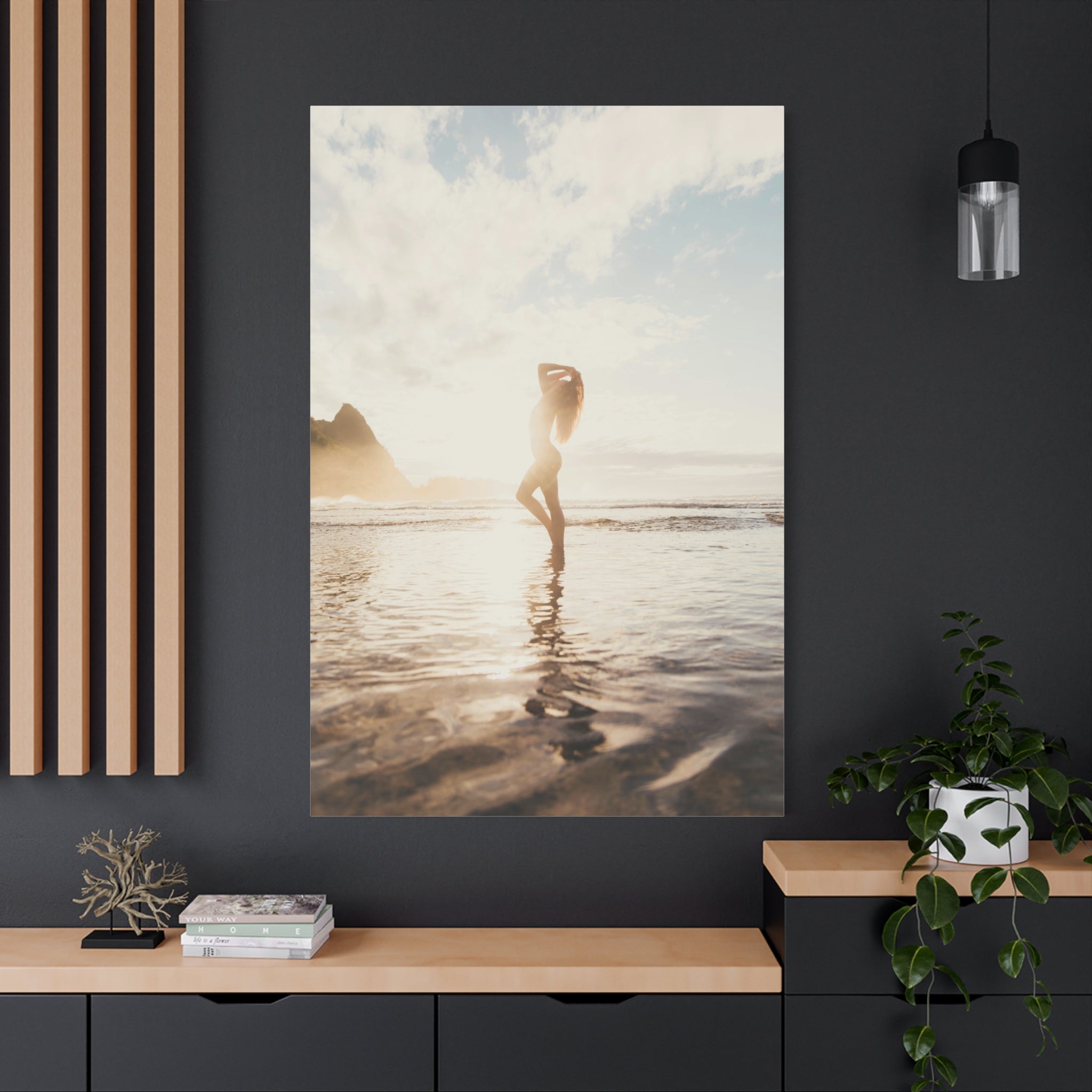 canvas-print-nature-ocean-nude-aesthetic-sun-wall-art-beach-home-decor-coastal-poster-boho-living-room-picture-large-artwork-
