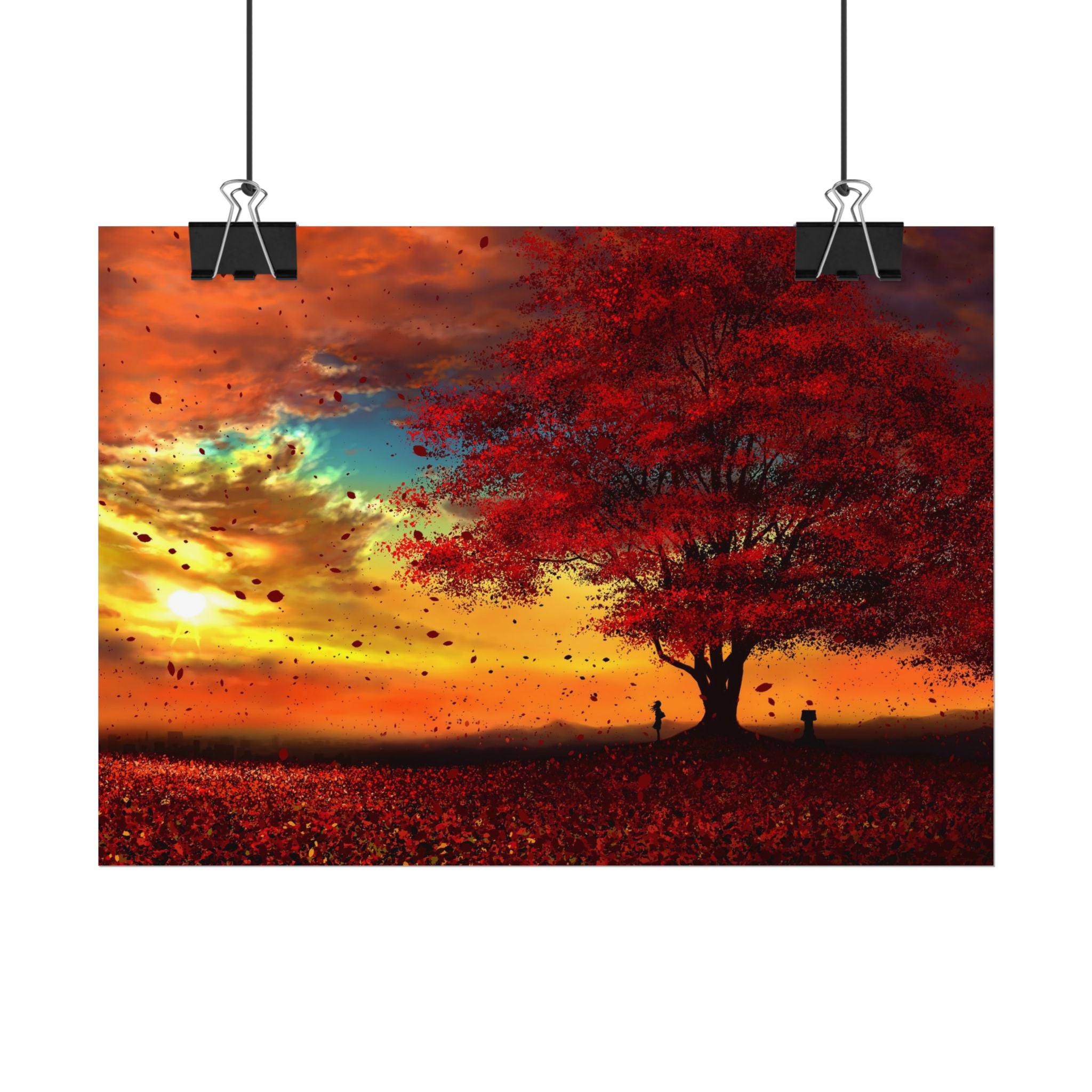 sunset-scenery-autumn-poster-print-wall-art-decor-home-decoration-nature-artwork-gift-idea-wall-hanging