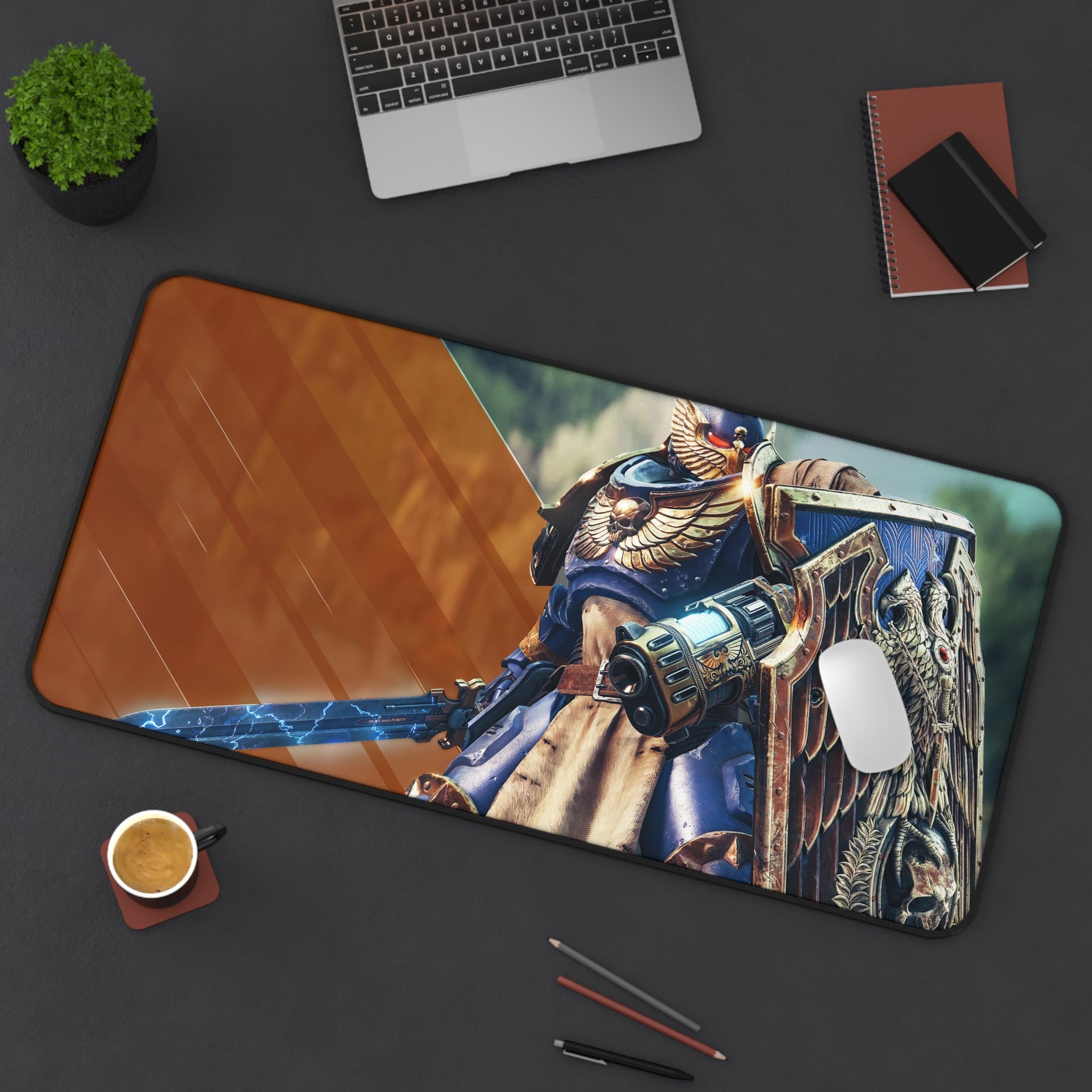 warhammer-40k-gaming-mouse-pad-space-marine-2-heavy-bullwark-art-xl-desk-mat-extended-desk-pad-for-wargaming-gamer-gift