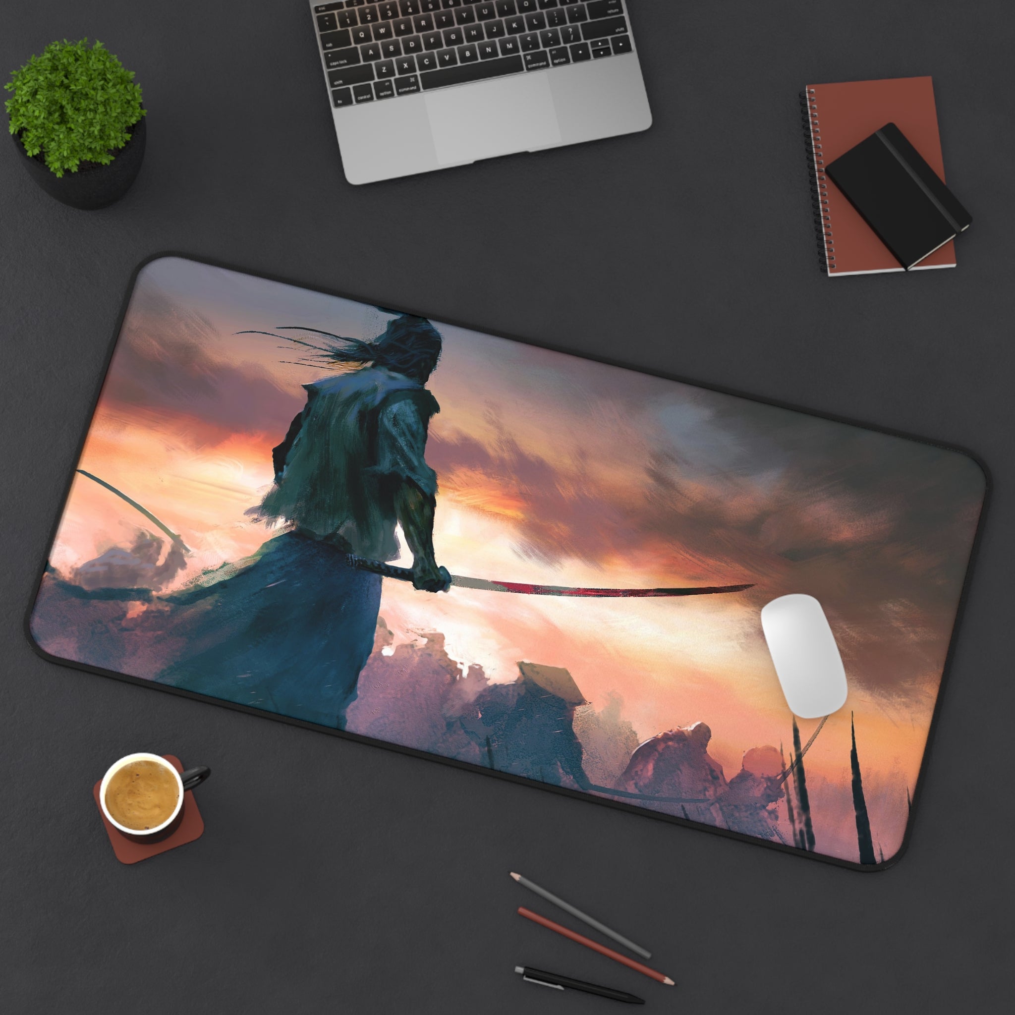 ronin-samurai-warrior-mouse-pad-japanese-katana-samurai-warrior-desk-mat-japanese-anime-samurai-desk-pad