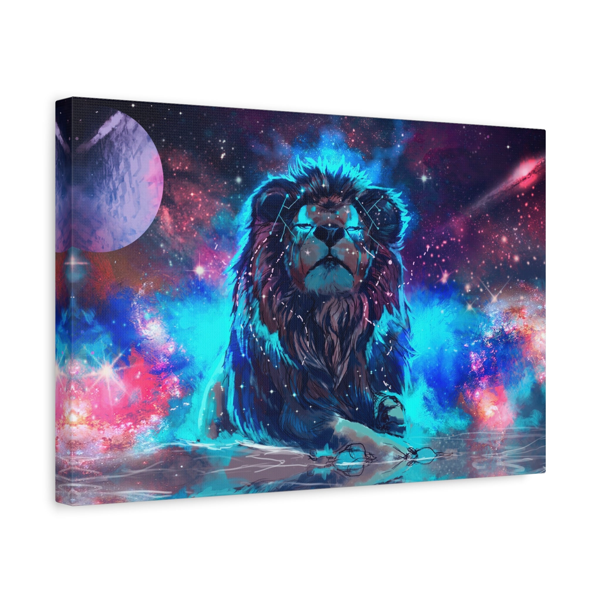 canvas-print-lion-wall-art-fantasy-leon-living-room-decor-matte-stretched-lion-poster-jungle-animal-art-print-wildlife-safari