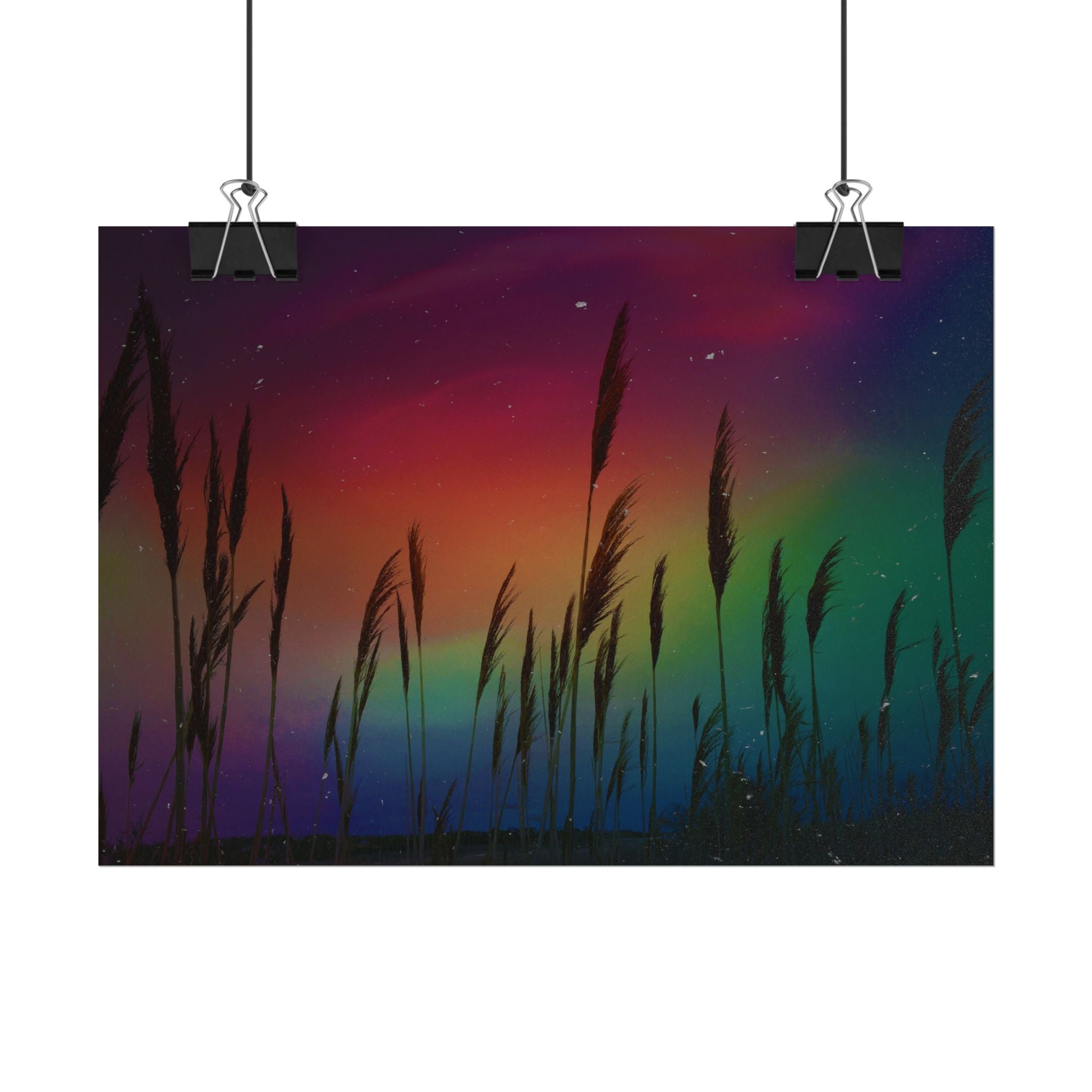 aurora-borealis-poster-wall-art-scenery-northern-lights-poster-print-home-wall-decor-starry-night-picture-housewarming-gifts-