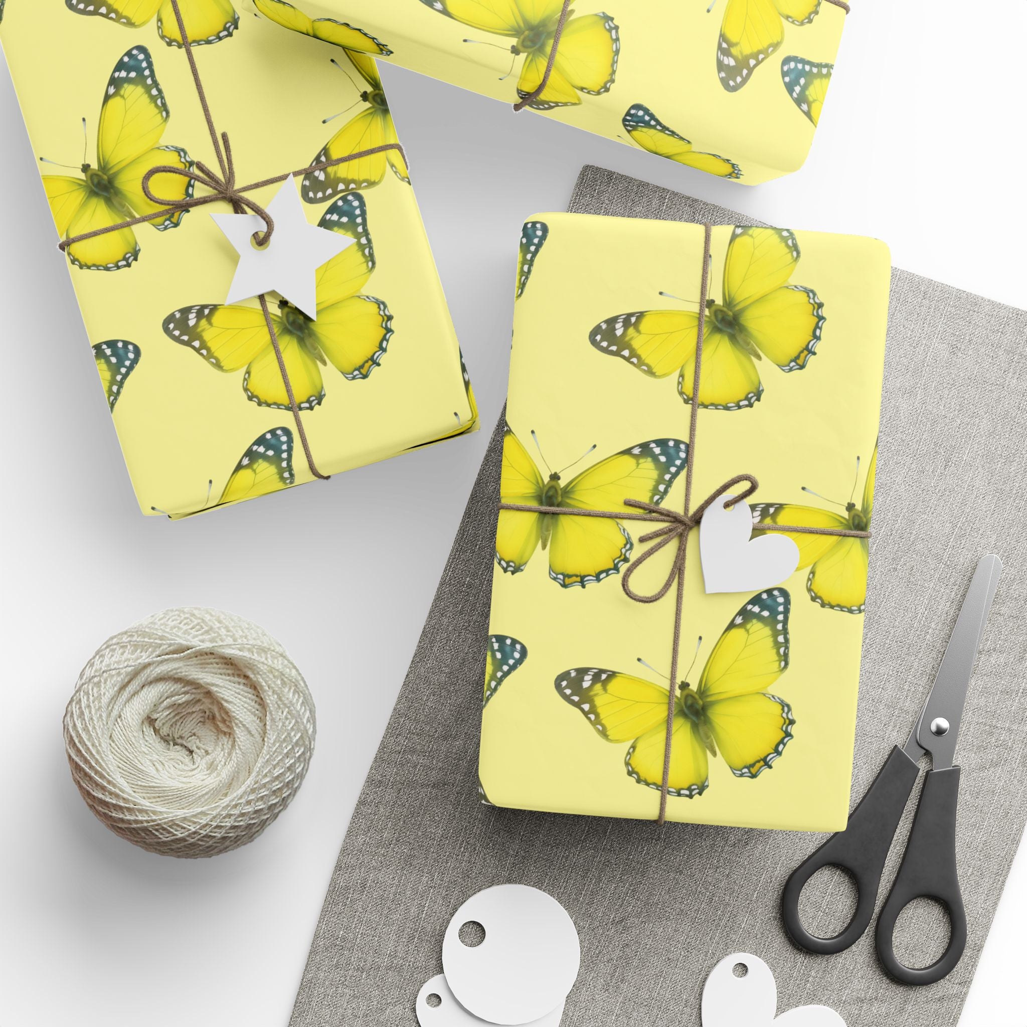 yellow-butterfly-watercolor-wrapping-papers-elegant-roll-for-gifts-craft-supplies-birthday-gift-wrap-holiday-packaging-scrapb