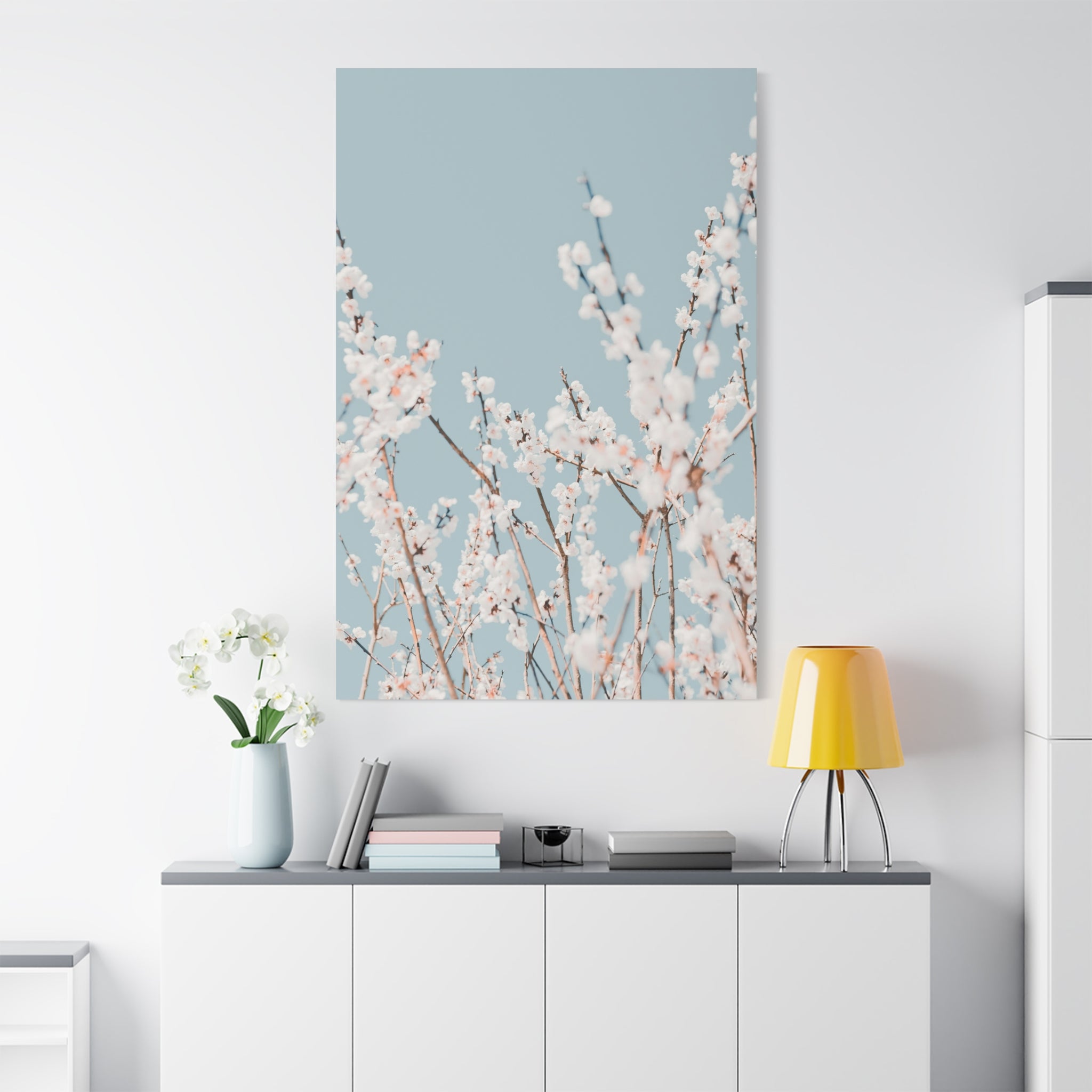canvas-print-blossom-flowers-minimalist-aesthetic-wall-art-matte-stretched-1-25in-home-decor-floral-decor-elegant-artwork