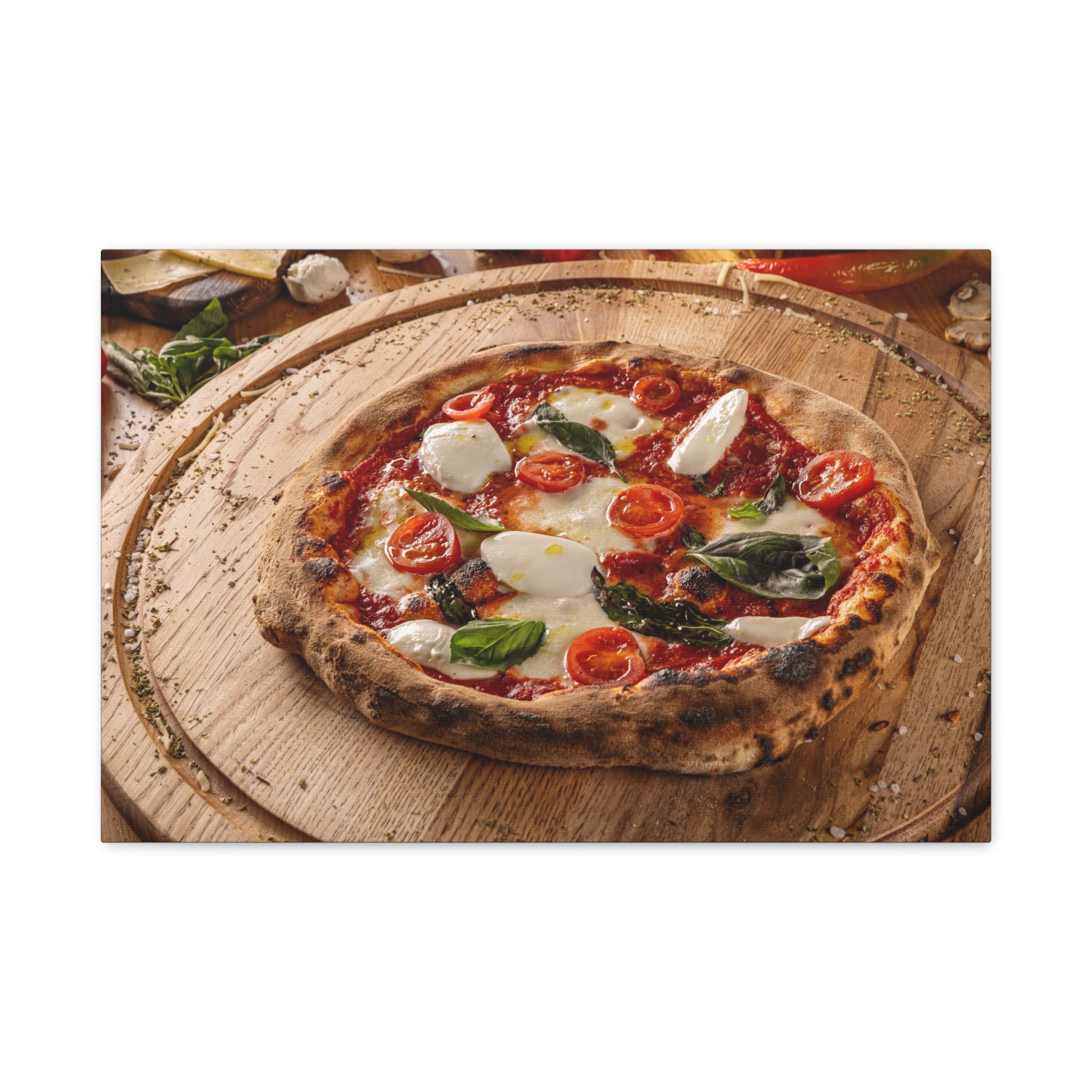 canvas-print-pizza-margherita-kitchen-wall-art-wall-decor-foodie-gift-italian-food-wall-art-restaurant-decor-home-decor-food-