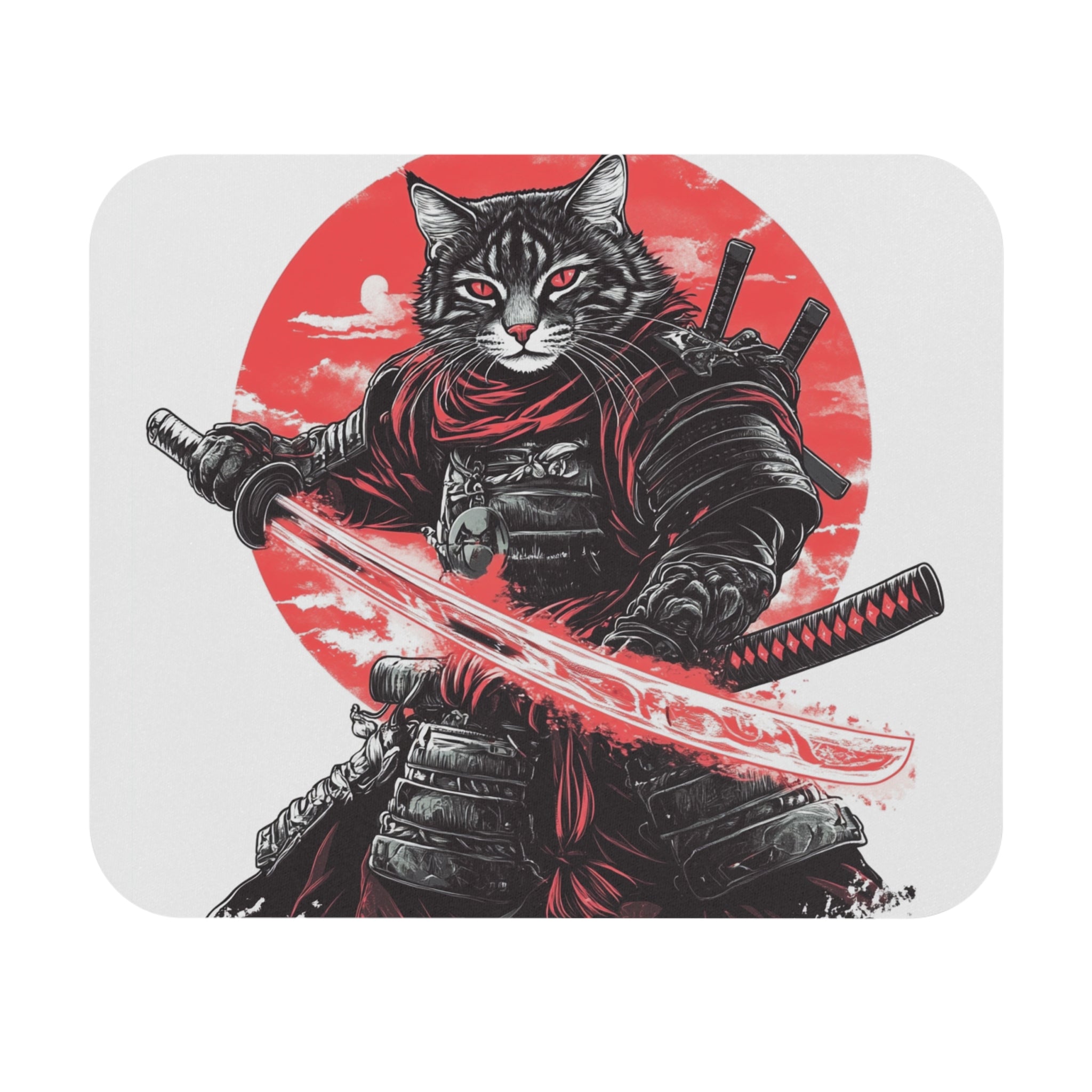 retro-ninja-cat-mouse-pad-japanese-samurai-cat-with-katana-design-ninja-warrior-white-small-mouse-pad-japandi-art-work