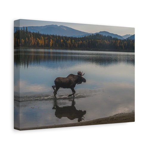 canvas-art-print-rustic-moose-wall-decor-cabin-lodge-wildlife-painting-nature-home-decor-wilderness-animal-poster-farmhouse-w
