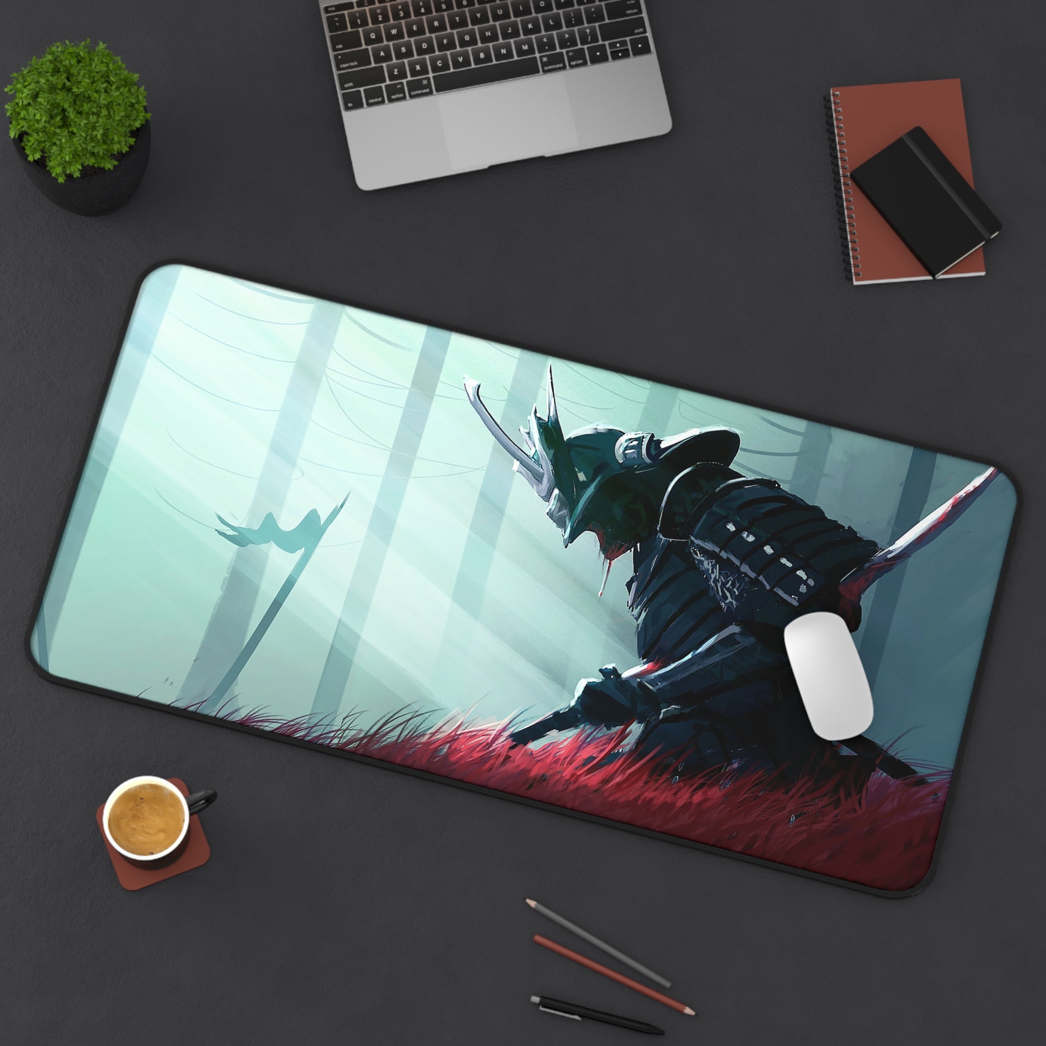 fantasy-samurai-warrior-hara-kiri-mouse-pad-japanese-katana-samurai-warrior-with-armor-desk-mat-japanese-anime-samurai-desk-p