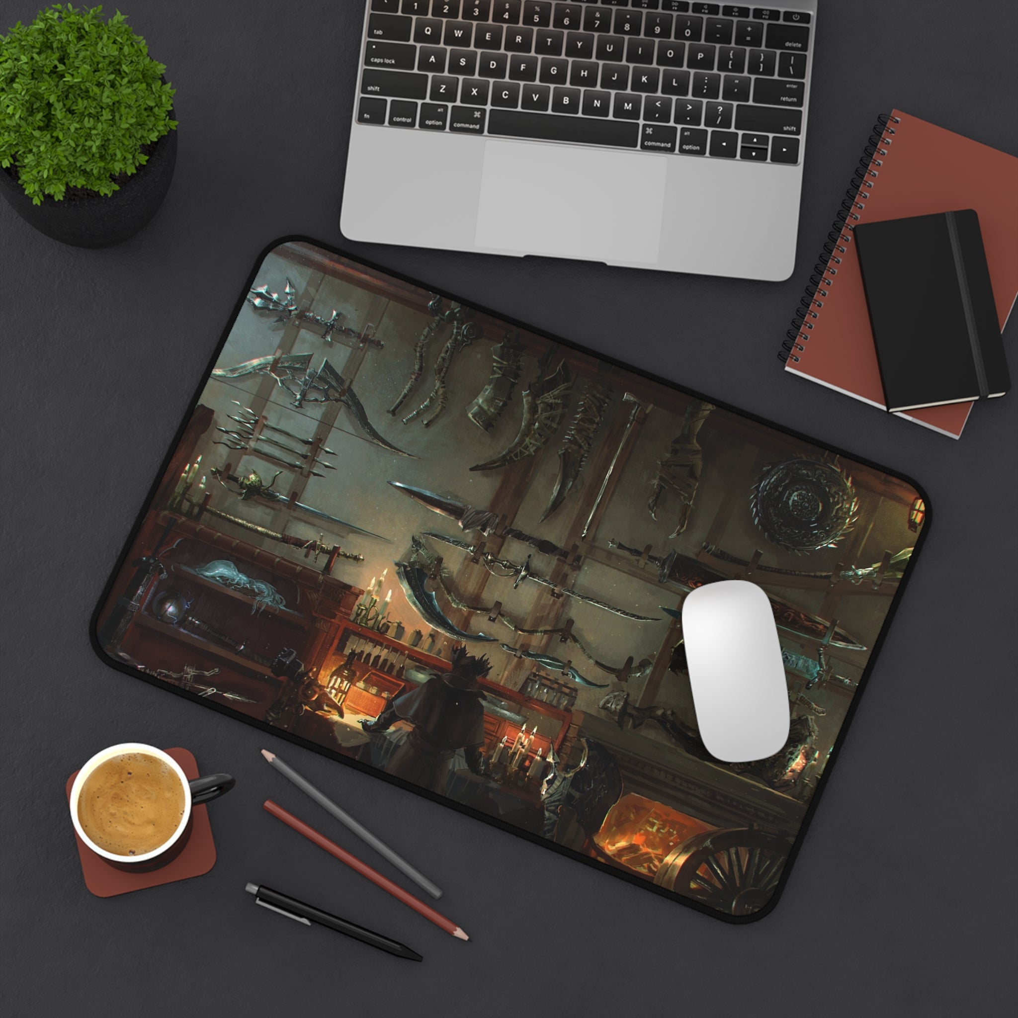 bloodborne-artwork-mouse-pad-the-hunter-desk-pad-large-gaming-desk-mat-fantasy-protective-desk-pad-gamer-gift-gothic-art