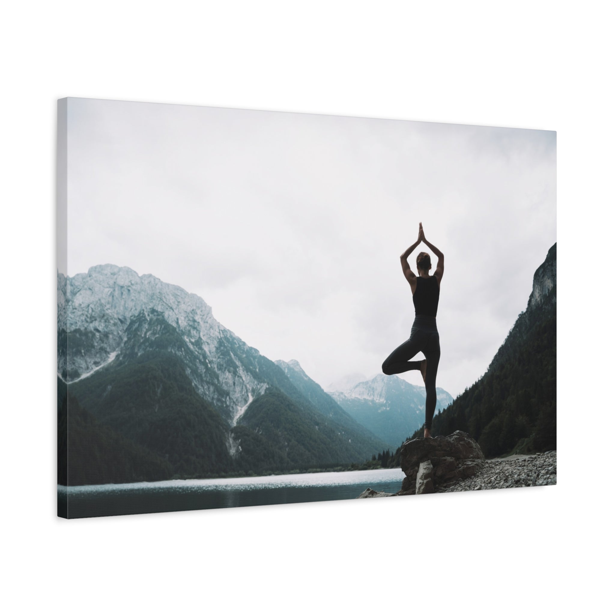 canvas-wall-art-yoga-nature-peace-home-decor-meditation-gift-mindfulness-painting-zen-retreat-print