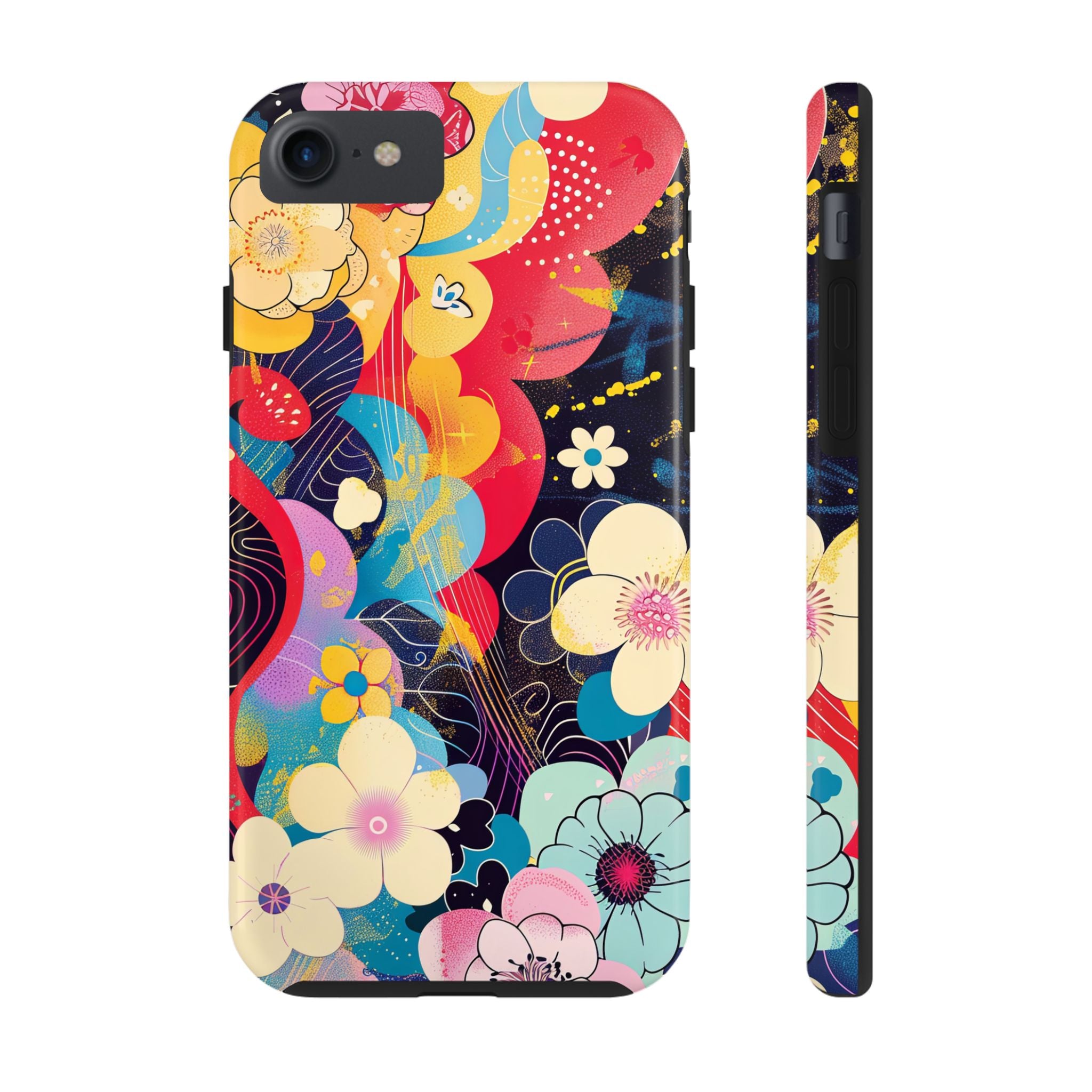 iphone-tough-case-retro-japanese-flowers-floral-phone-cover-vintage-japanese-style-protective-phone-case-asian-floral-design-
