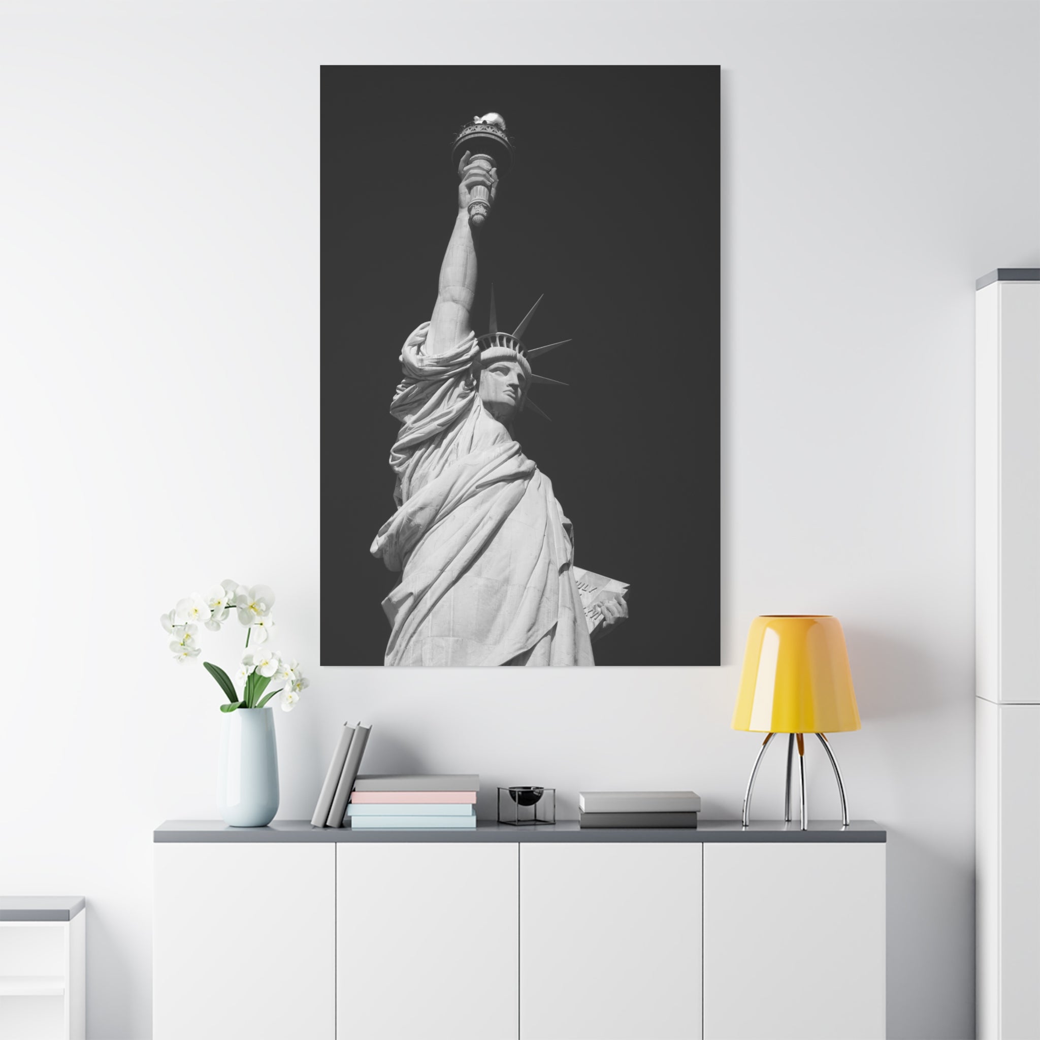 canvas-wall-art-statue-of-liberty-canvas-print-nyc-wall-decor-new-york-city-landscape-print-minimalist-art-nyc-gift-wall-art-