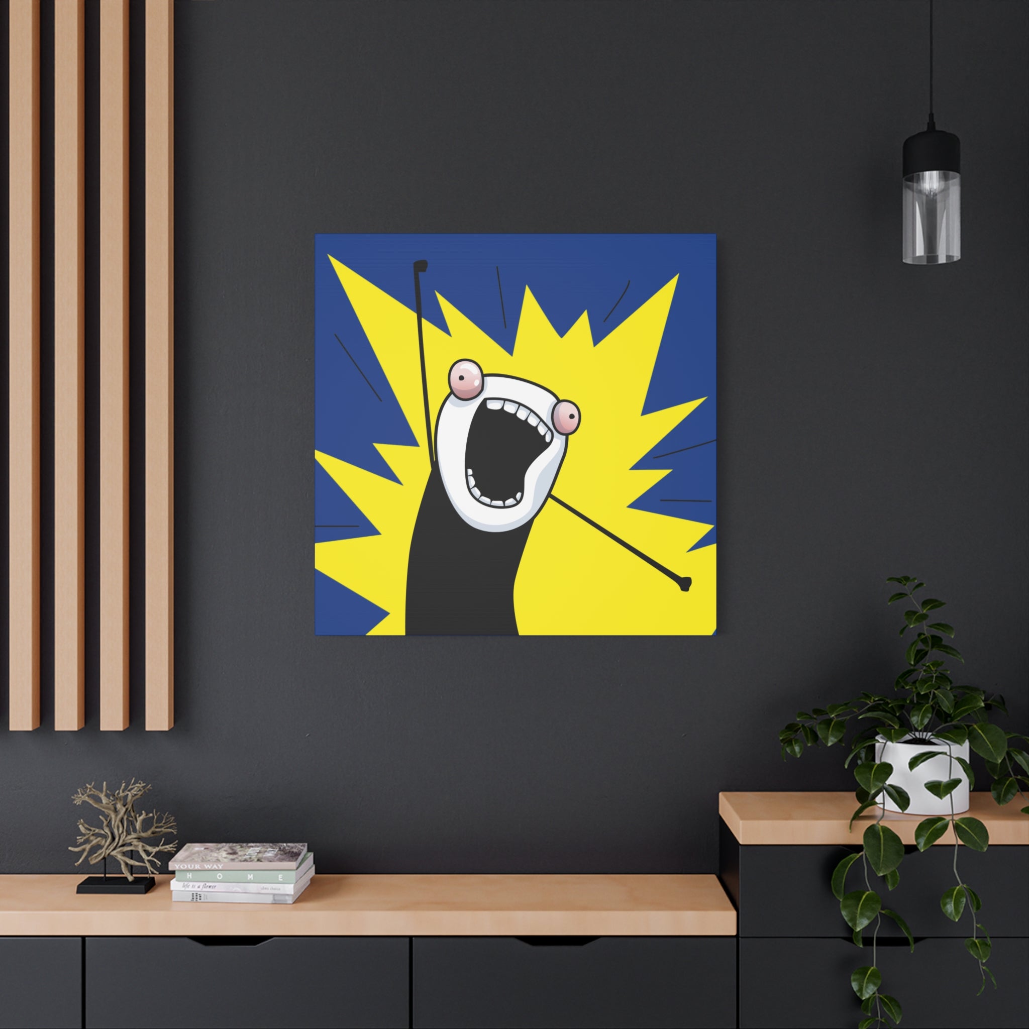 canvas-print-lets-do-it-funny-wall-decor-motivational-decor-matte-stretched-art-inspirational-quote-poster-office-decor-funny