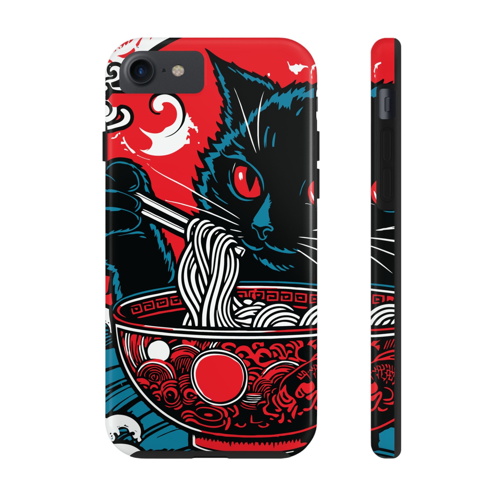 cat-eating-ramen-noodle-tough-iphone-case-japanese-anime-kawaii-protective-cover-anime-lover-gift-unique-iphone-shell-iphone-