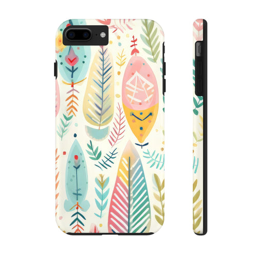 boho-floral-pastel-iphone-tough-case-protective-iphone-cover-artistic-iphone-case-stylish-tech-accessory-unique-gift-iphone-c