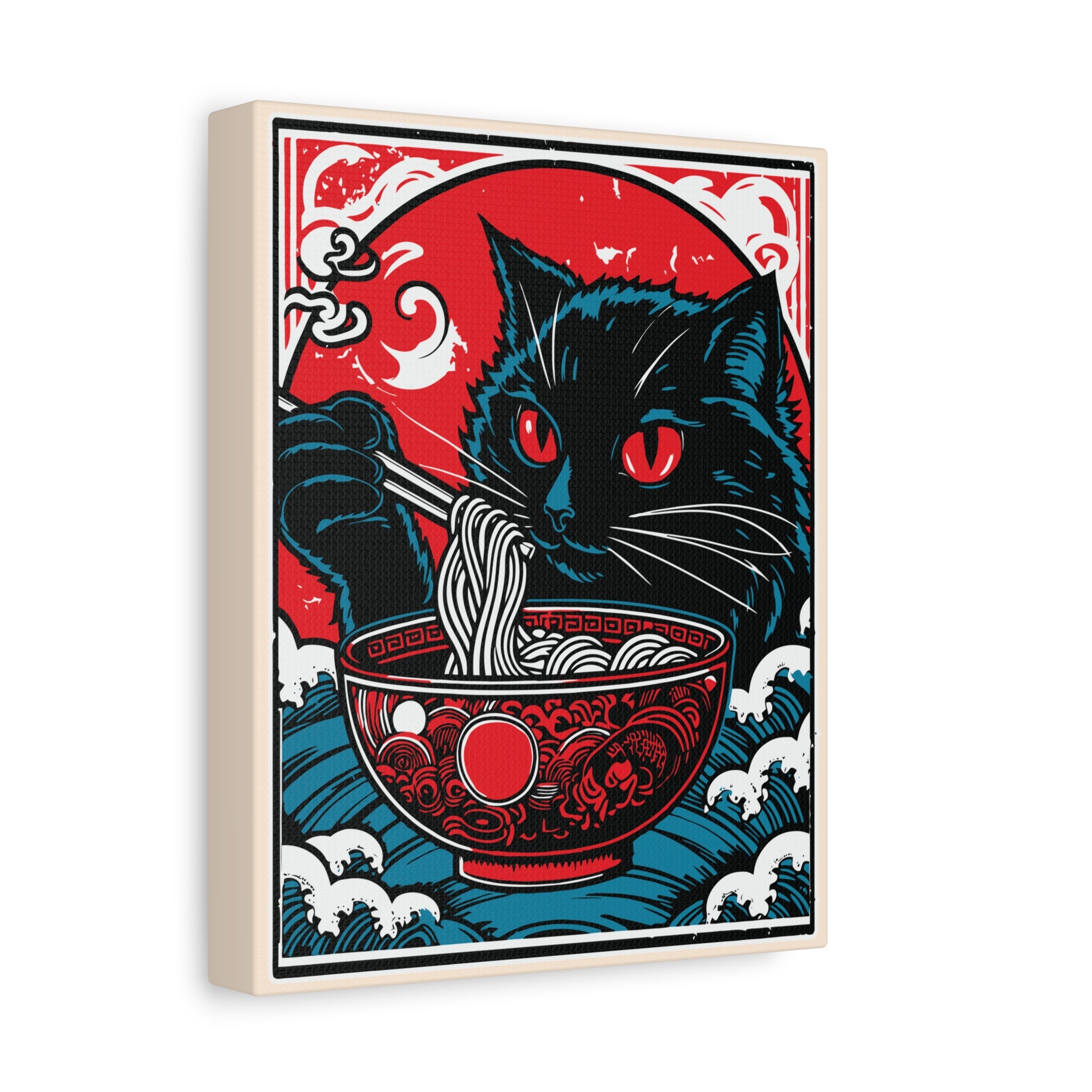 canvas-print-cat-eating-ramen-noodle-retro-japanese-decor-wall-art-living-room-decoration-matte-stretched-home-decor-cute