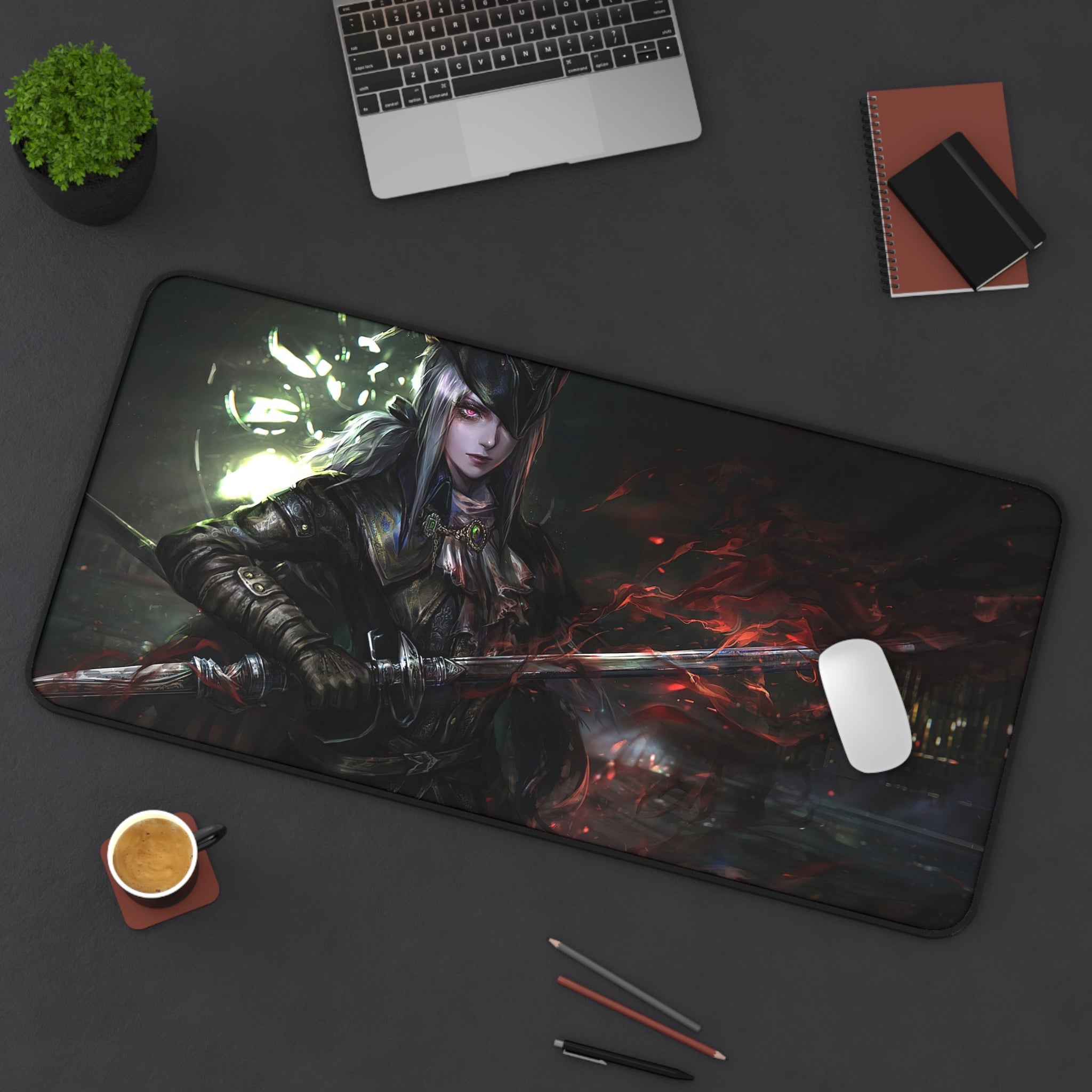 copy-of-bloodborne-artwork-mouse-pad-lady-mari-with-sword-desk-pad-large-gaming-desk-mat-fantasy-protective-desk-pad-gamer-gi