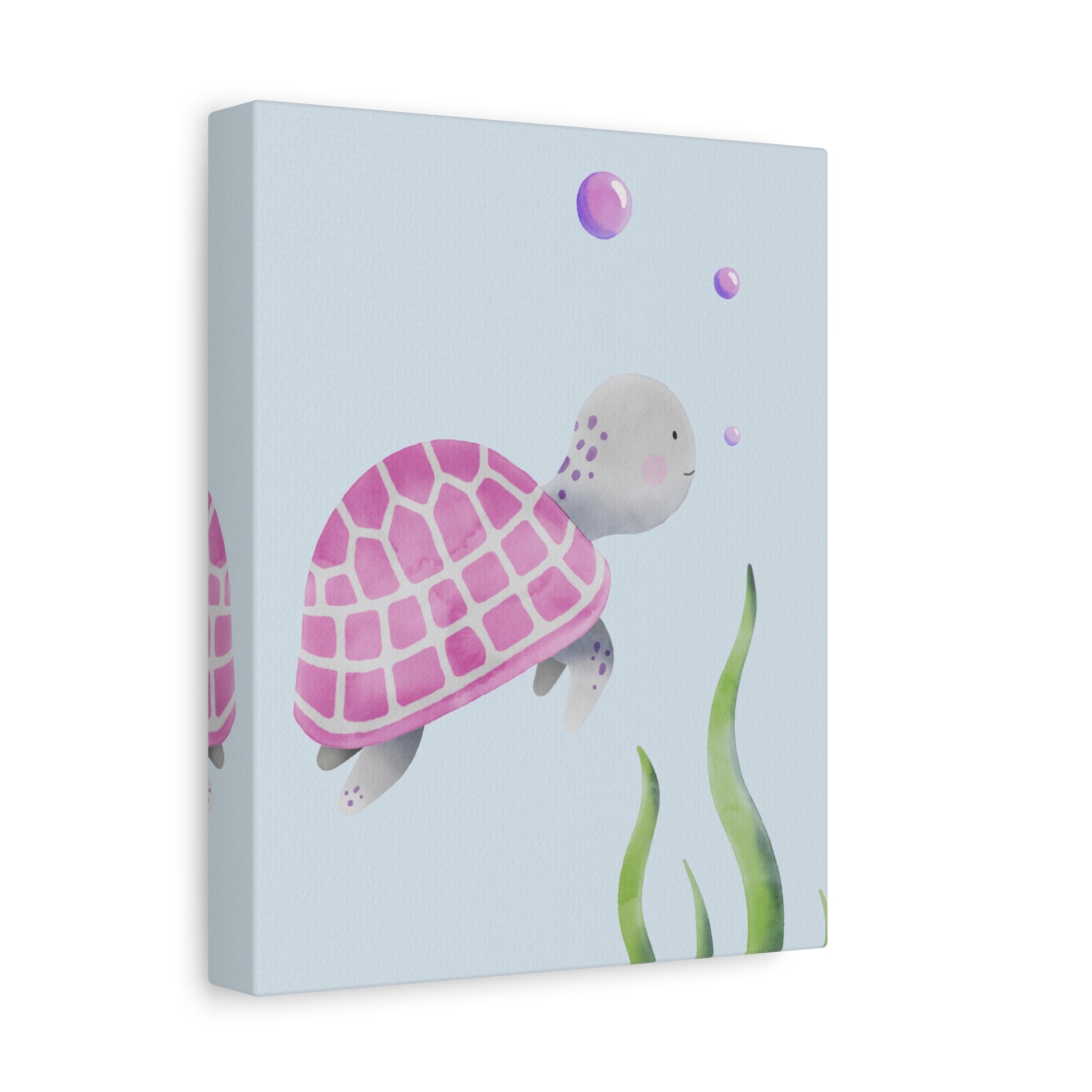 canvas-wall-art-cute-sea-turtle-nursery-decor-baby-sea-turtle-print-nursery-art-cute-sea-turtle-decoration-baby-nursery-cute-