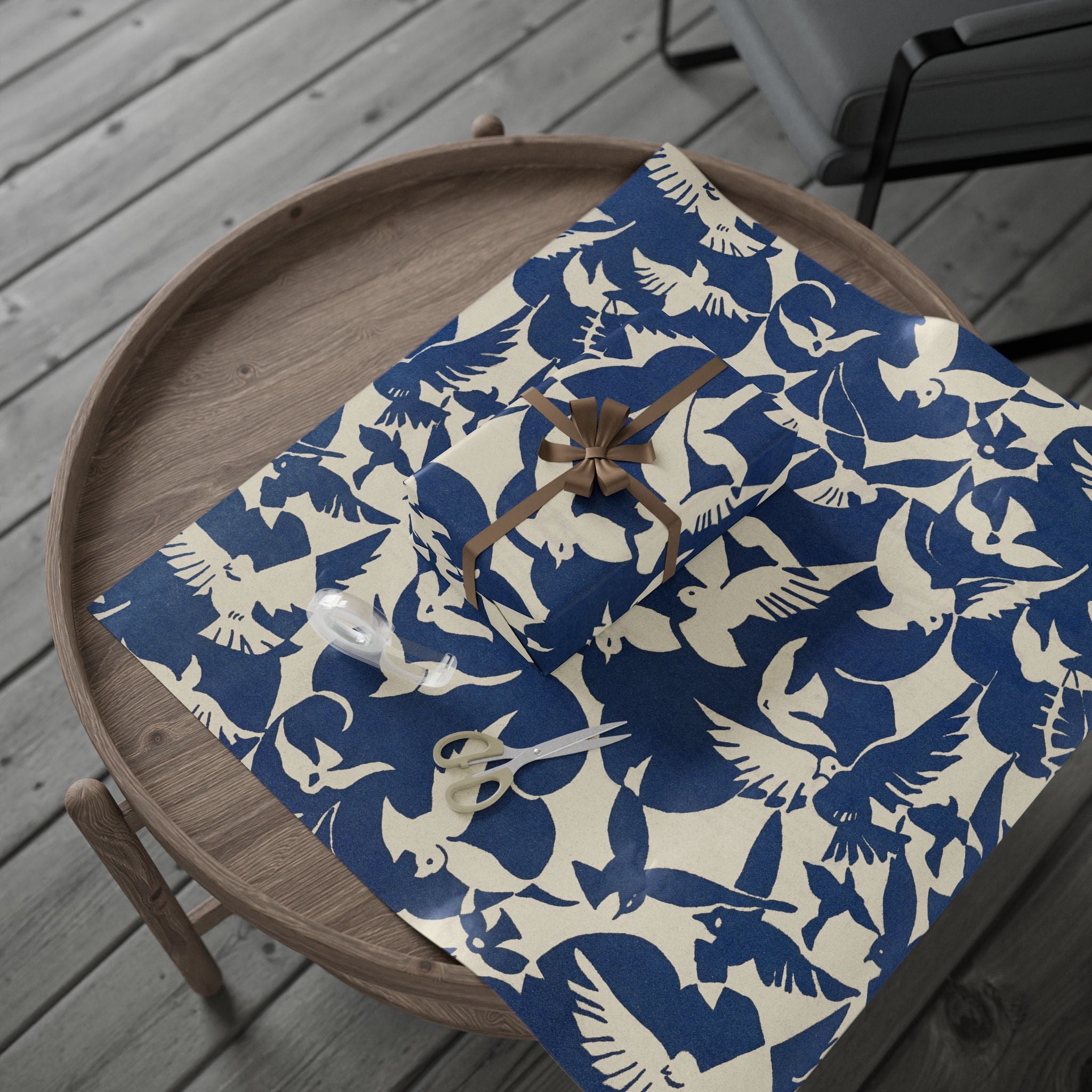 wrapping-papers-pigeons-white-blue-gift-packaging-roll-bird-lover-present-wrap-birthday-party-christmas-holiday-occasion-deco