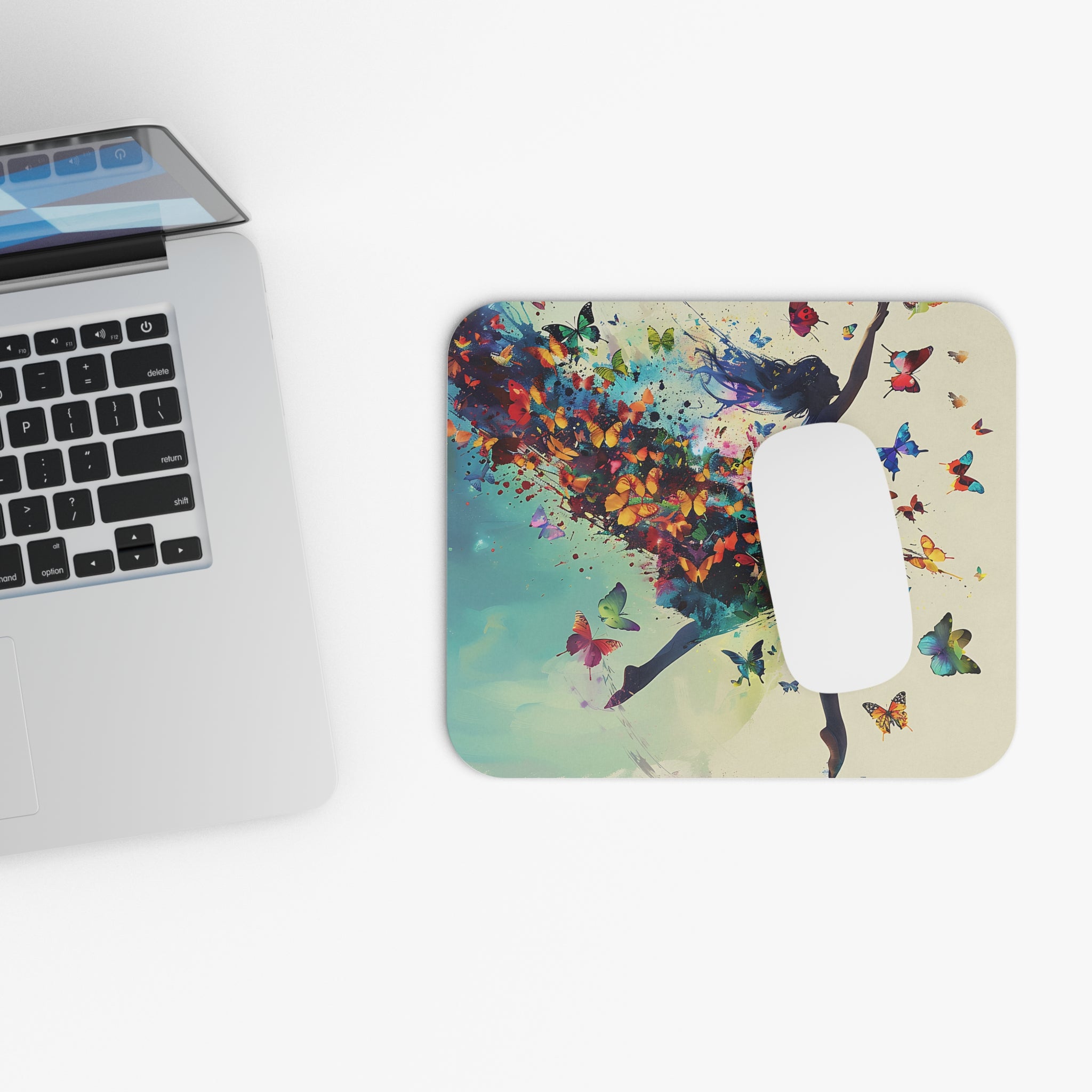 dancing-ballerina-girl-and-butterflies-watercolor-mouse-pad-artistic-desk-accessory-whimsical-elegant-mousepad
