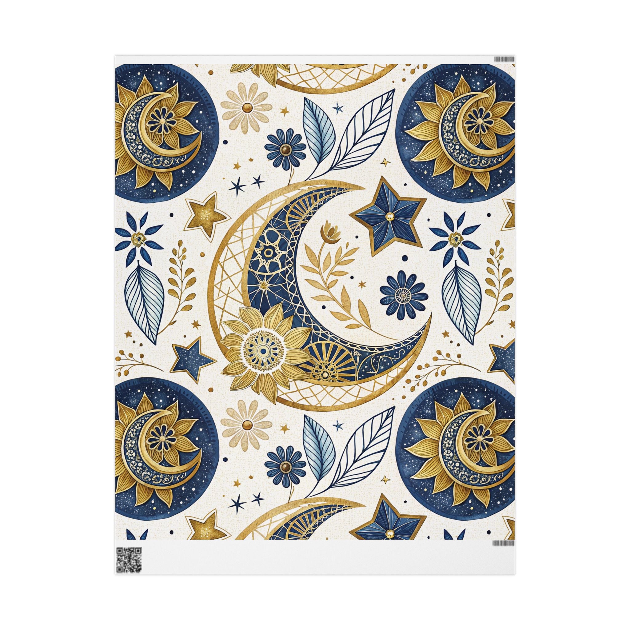 ramadan-night-wrapping-papers-islamic-celestial-gift-wrap-mosque-silhouette-eid-holiday-supplies-festive-present-packaging-re