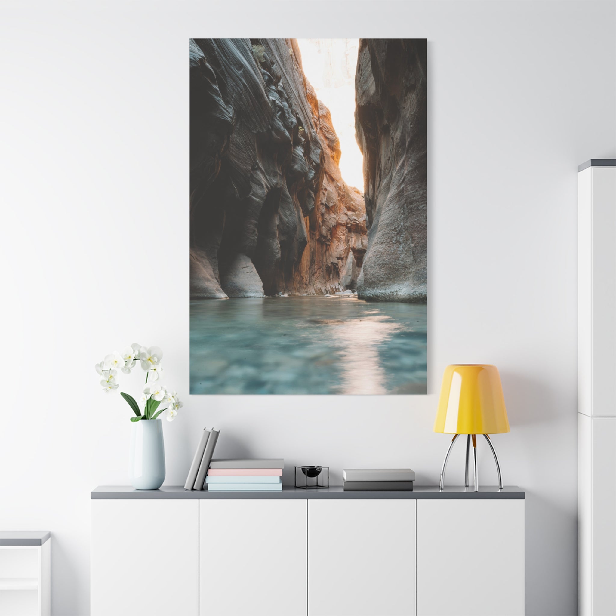 canvas-wall-art-zion-national-park-mountain-nature-landscape-minimalist-art-starry-night-canvas-print-living-room-decor-rusti