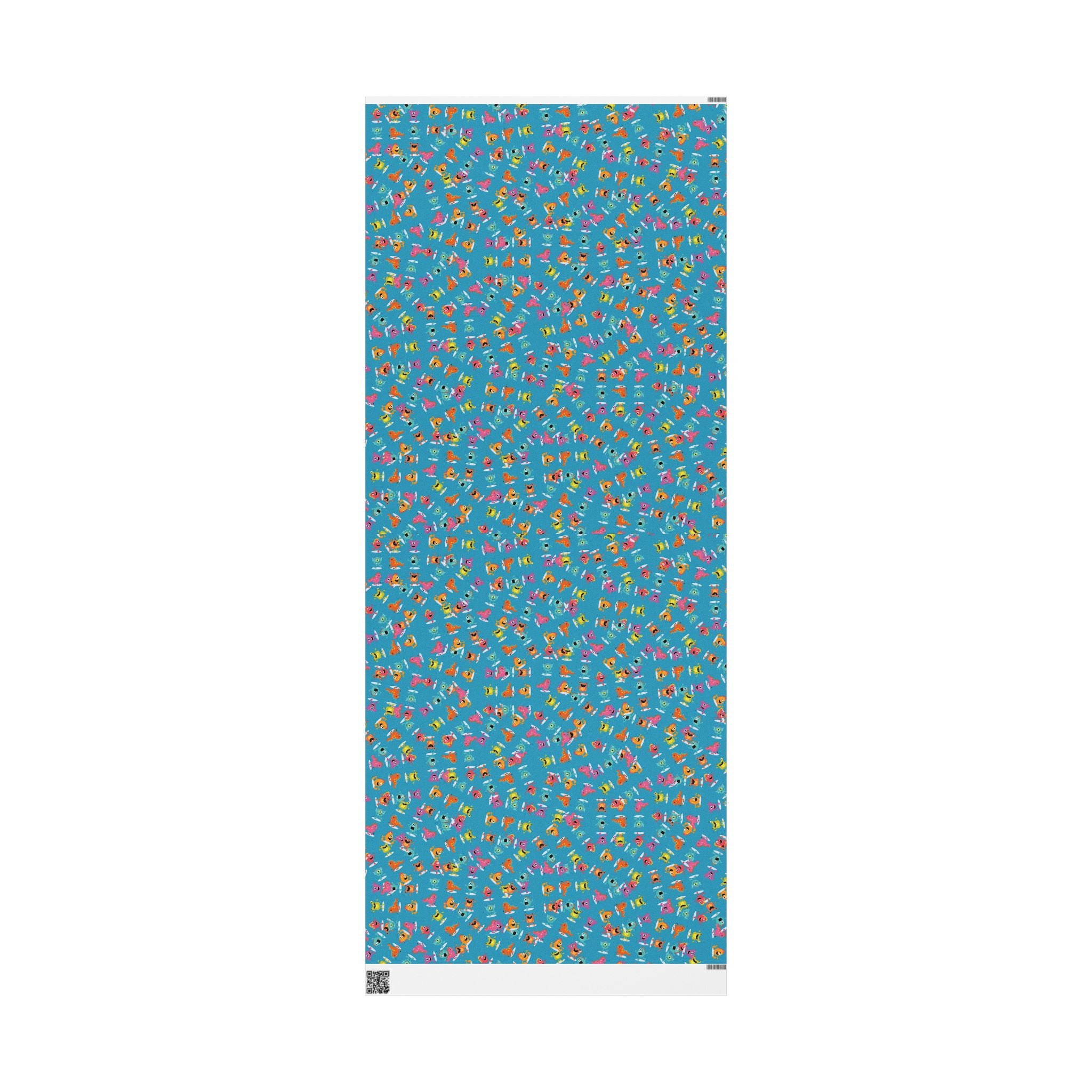 cute-monsters-wrapping-papers-nursery-gift-wrap-for-baby-kids-birthday-party-supplies-fun-holiday-presents-unique-baby-shower