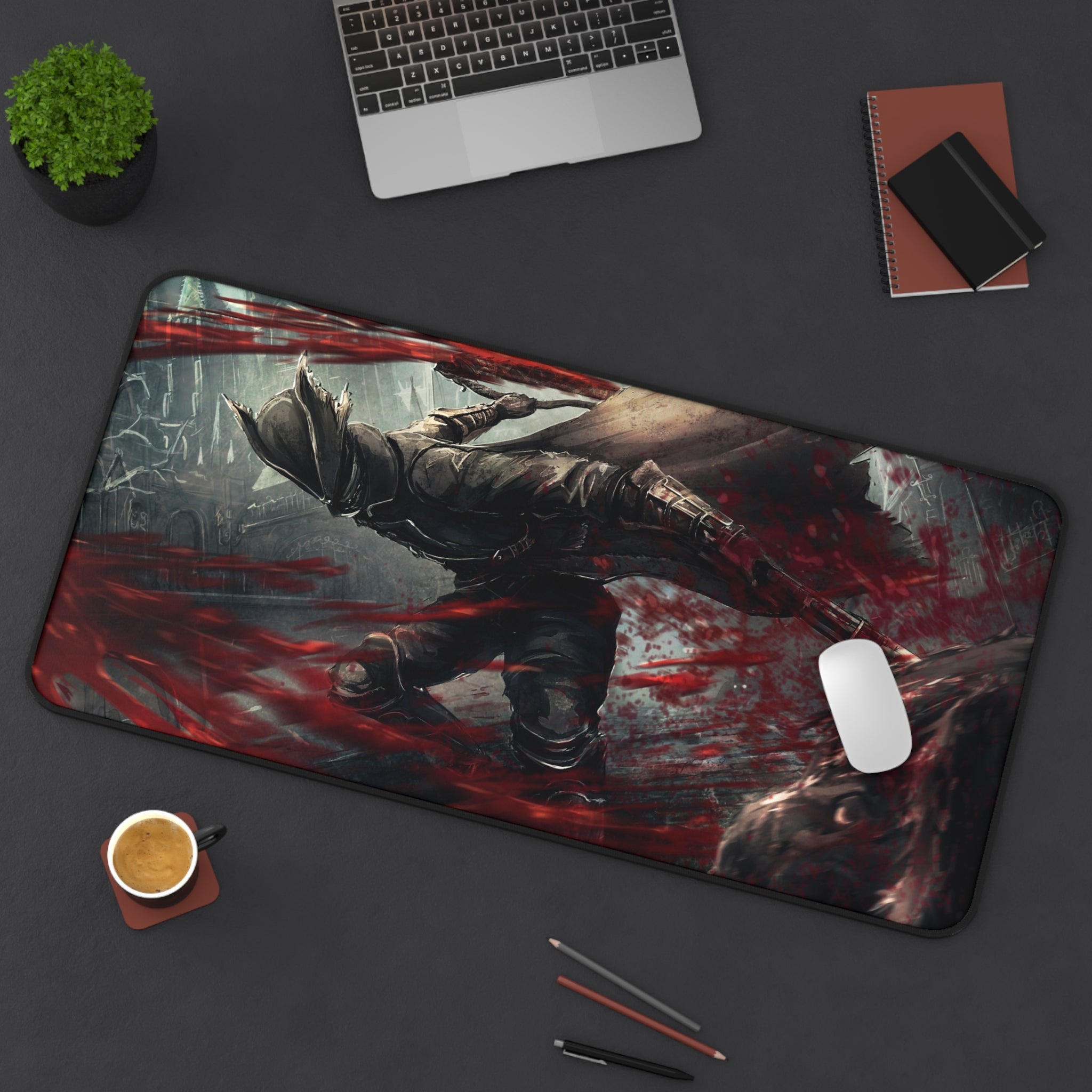 bloodborne-artwork-mouse-pad-the-hunter-desk-pad-large-gaming-desk-mat-fantasy-protective-desk-pad-gamer-gift-the-hunt