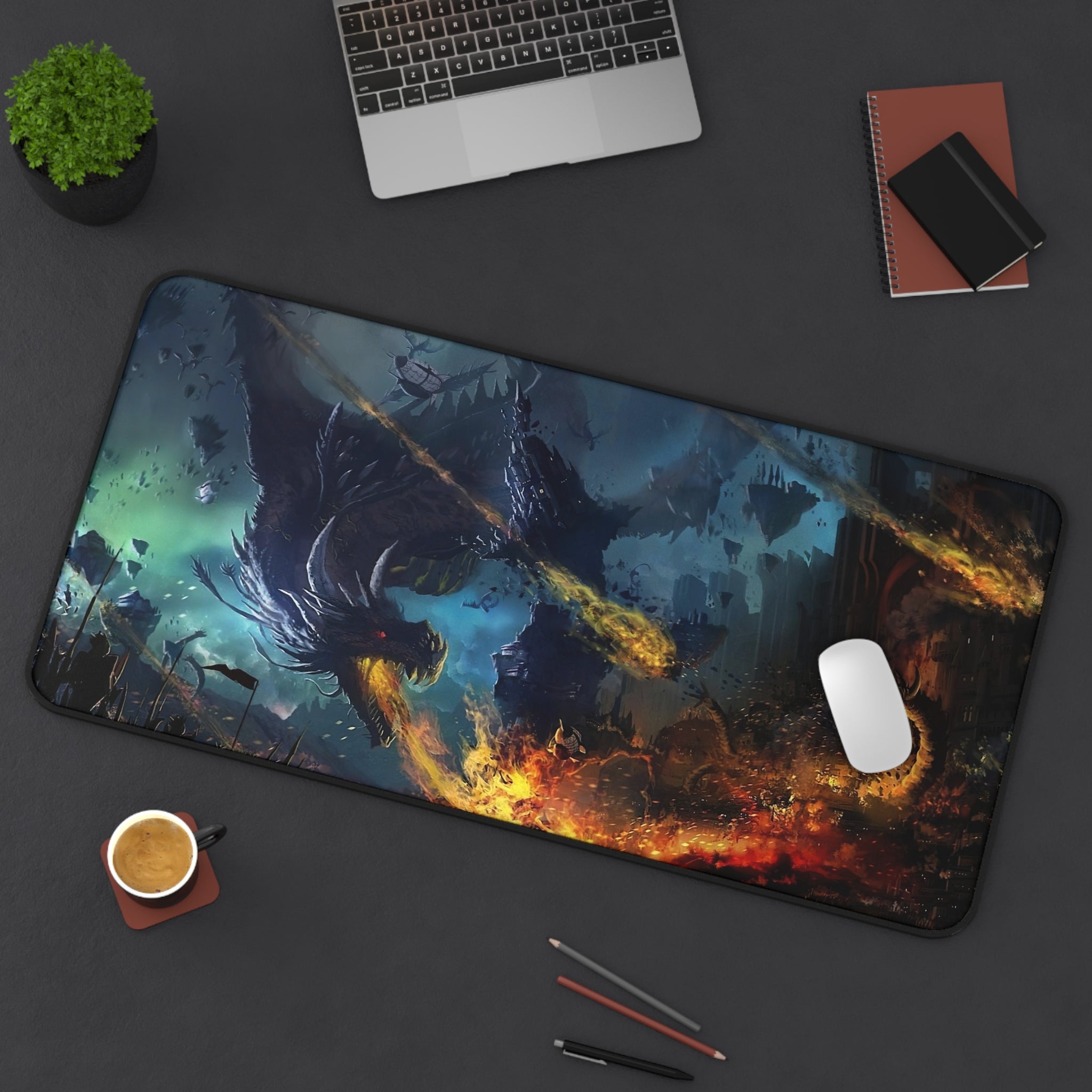 fantasy-flying-dragon-mouse-pad-castle-xlarge-desk-pad-for-gaming-and-work-colorful-anime-dragon-desk-mat-non-slip-desk-mat-f