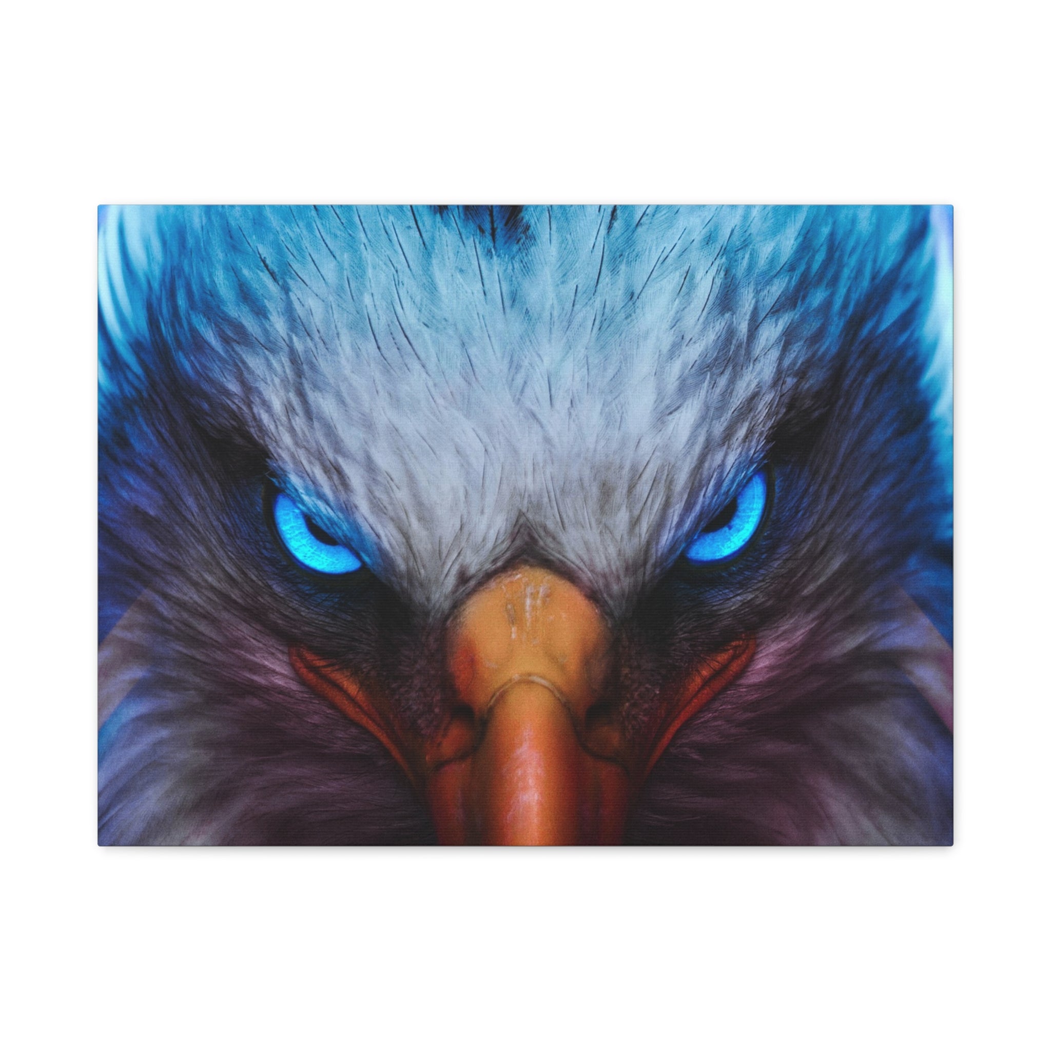 american-eagle-theme-canvas-wall-art-bird-of-prey-decor-eagle-eyes-wall-hanging-matte-stretched-canvas-print-wildlife-artwork