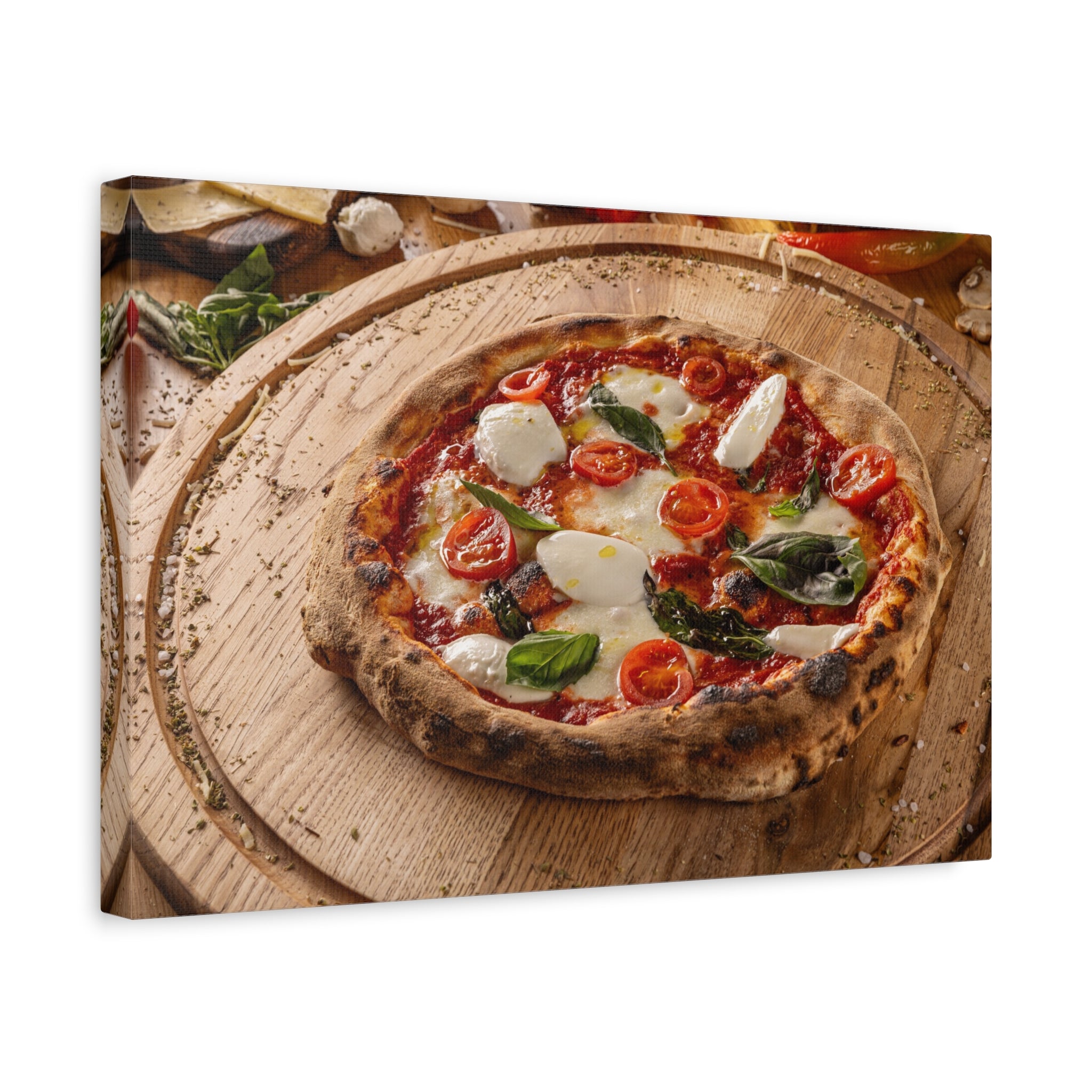 canvas-print-pizza-margherita-kitchen-wall-art-wall-decor-foodie-gift-italian-food-wall-art-restaurant-decor-home-decor-food-