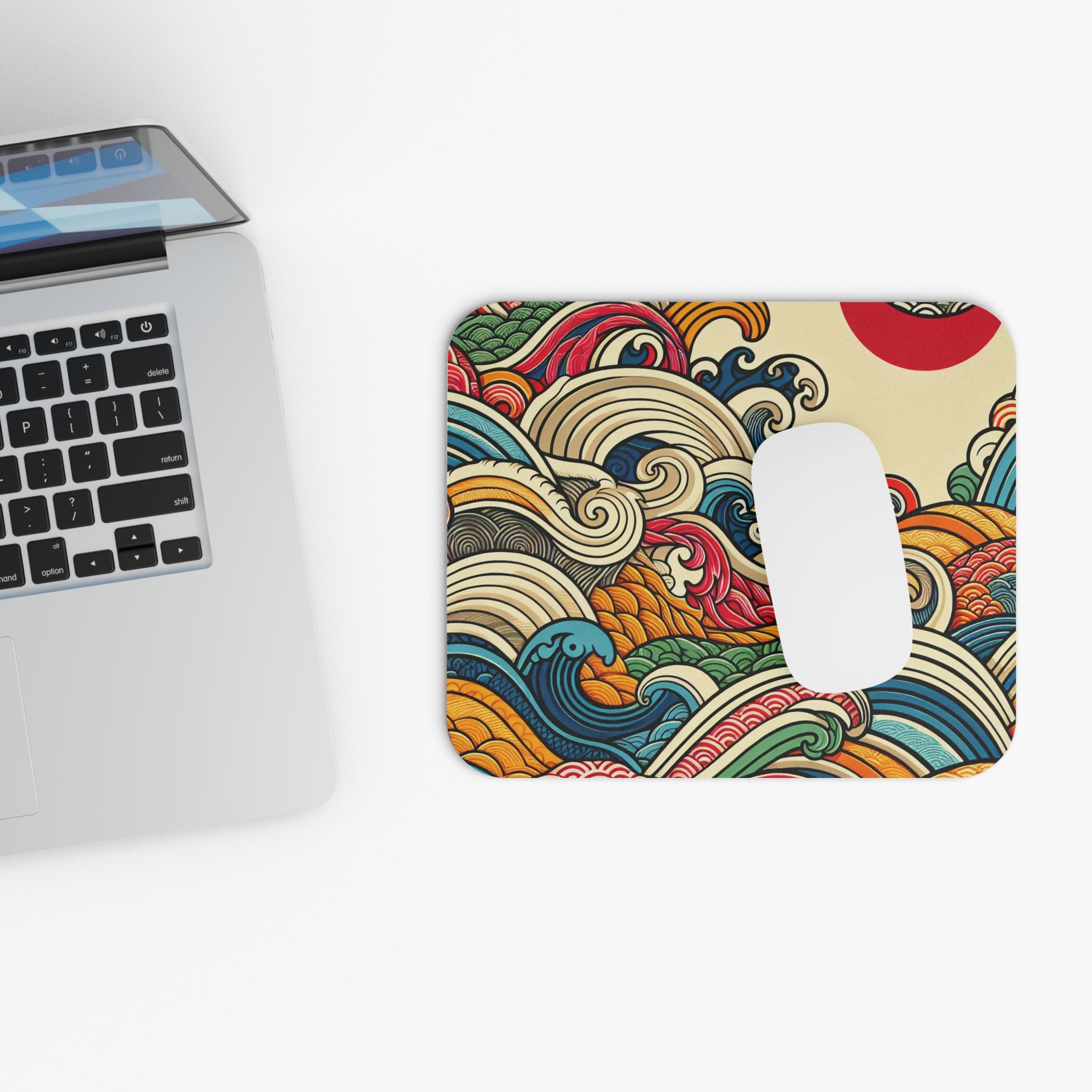 rectangle-mouse-pad-japanese-wave-pattern