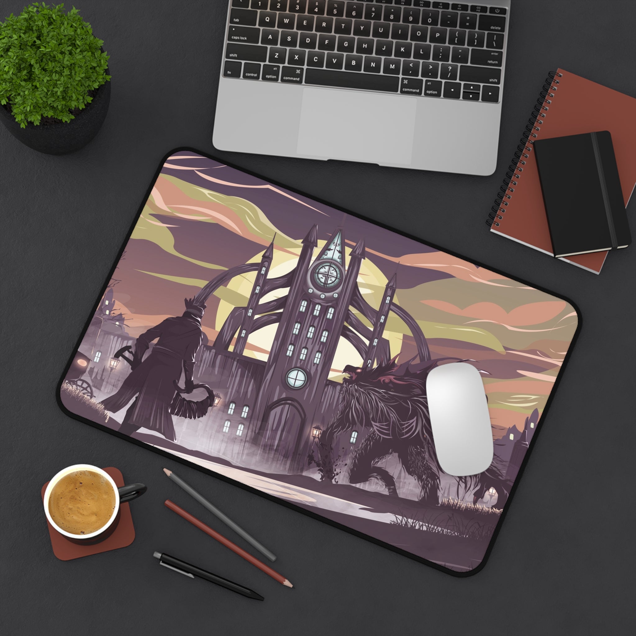 bloodborne-artwork-mouse-pad-the-hunter-desk-pad-large-gaming-desk-mat-fantasy-protective-desk-pad-gamer-gift