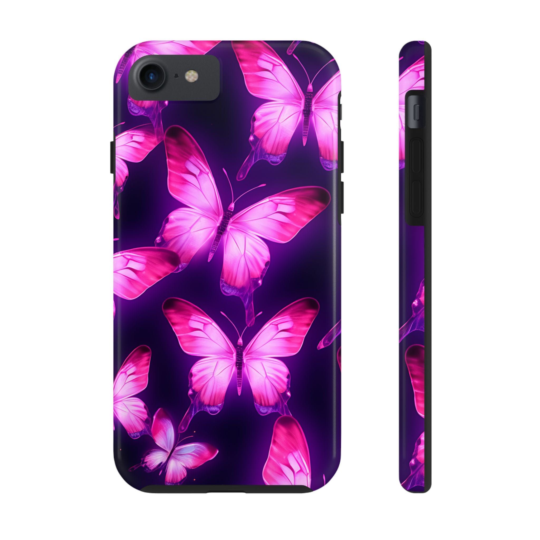 neon-glitter-butterfly-tough-phone-case-iphone-cover-protective-phone-case-sparkly-cellphone-case-glittery-phone-cover-tough-