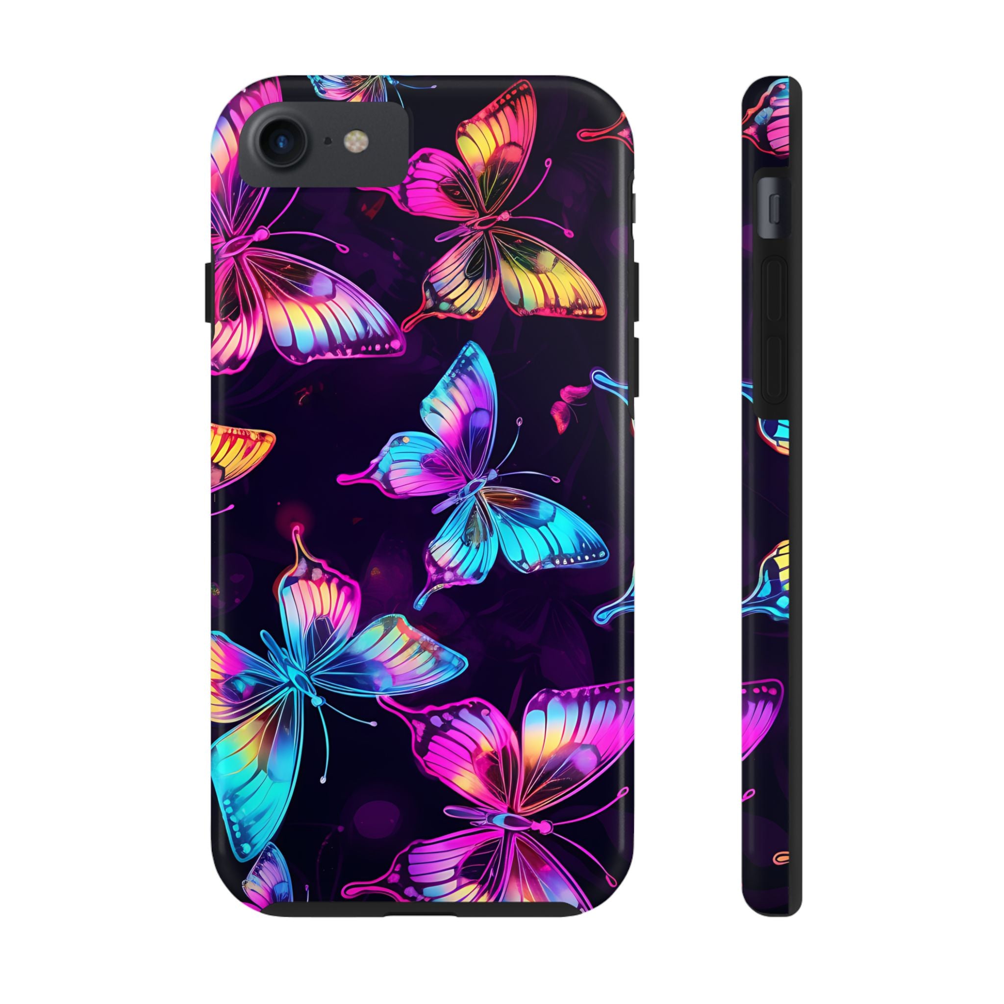 neon-glitter-butterfly-tough-phone-case-iphone-cover-protective-phone-case-sparkly-cellphone-case-glittery-phone-cover-tough-