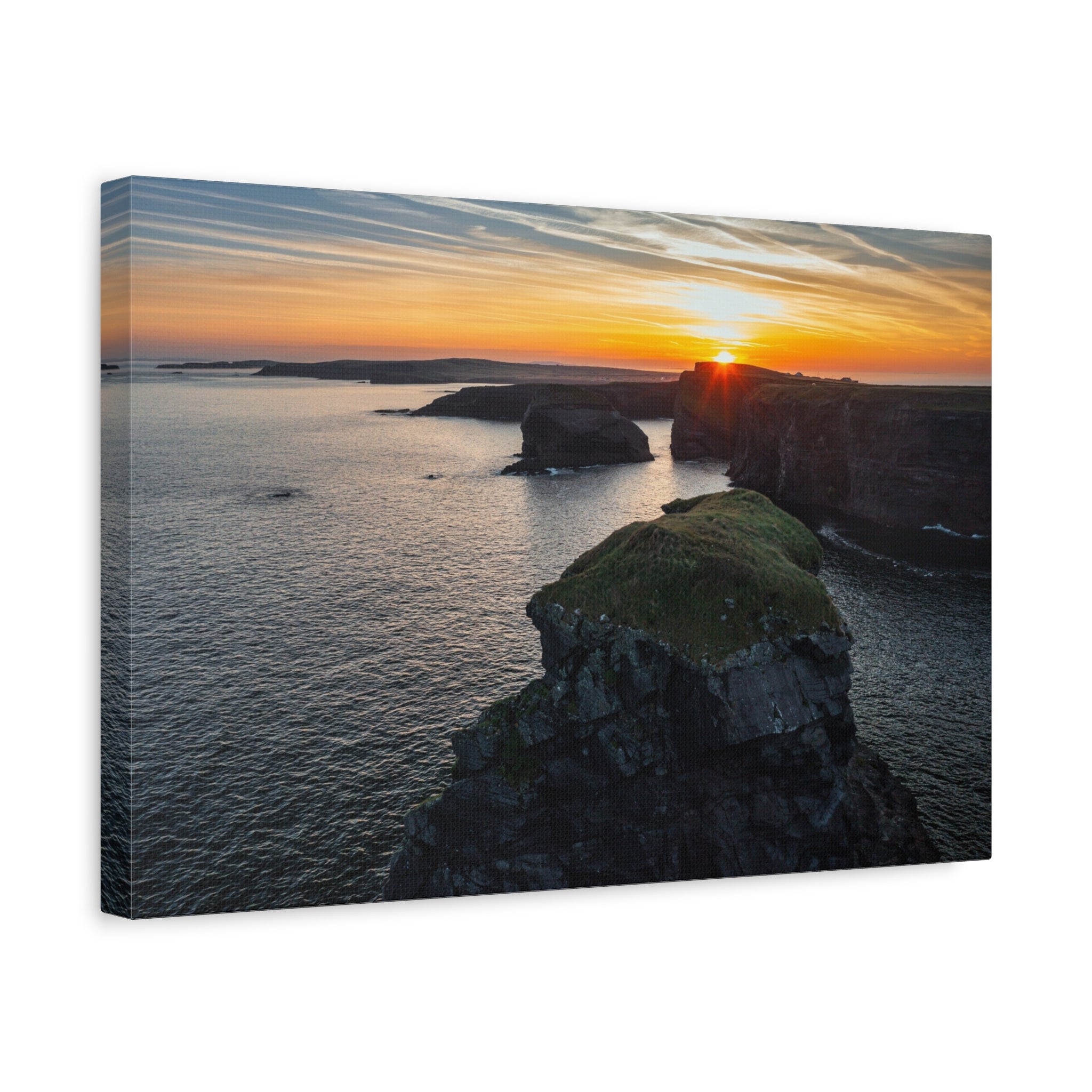 canvas-print-irish-landscape-wall-art-ocean-cliff-decor-stretched-matte-canvas-landscape-large-print-sunset-decor