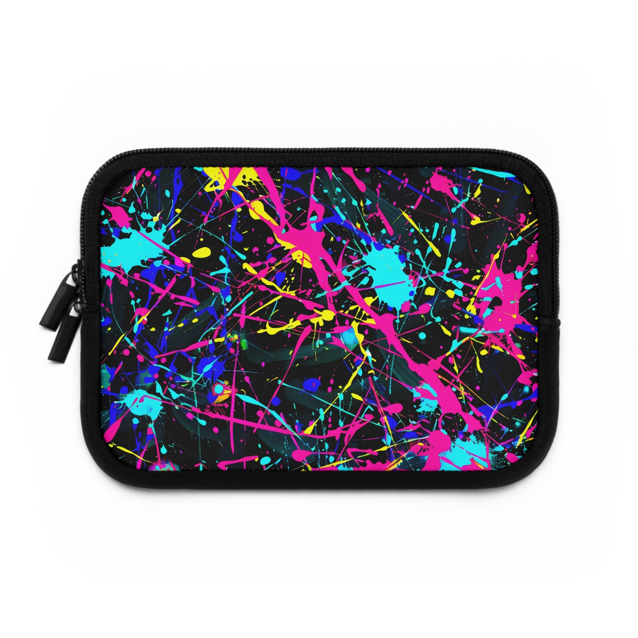 neon-abstract-paint-splatter-laptop-sleeve-pink-macbook-air-sleeve-unique-tech-accessories-colorful-laptop-case-computer-cove