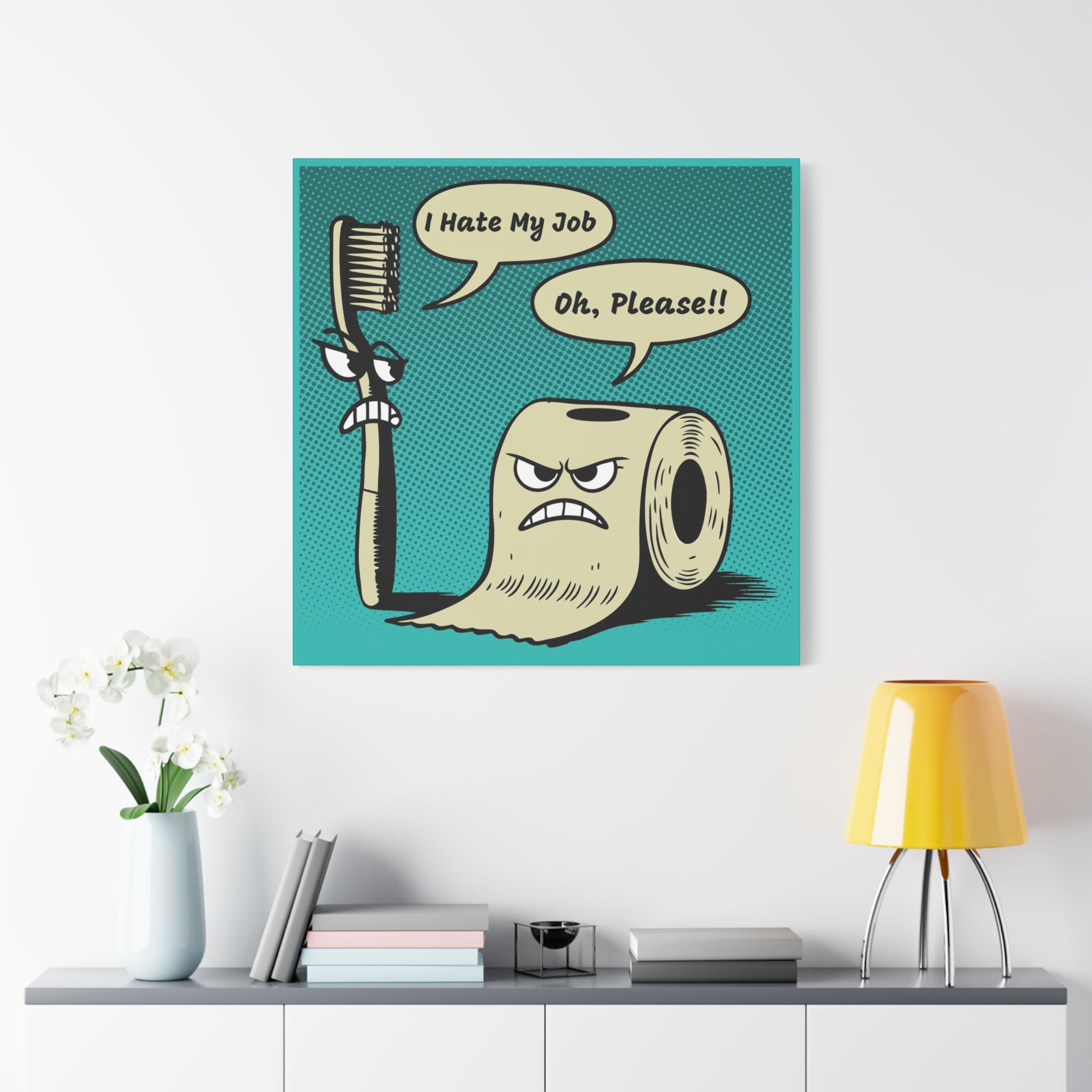 canvas-print-funny-wall-decor-toothbrush-and-toilet-paper-i-hate-my-job-bathroom-art-matte-stretched-wall-art-home-decor-gift