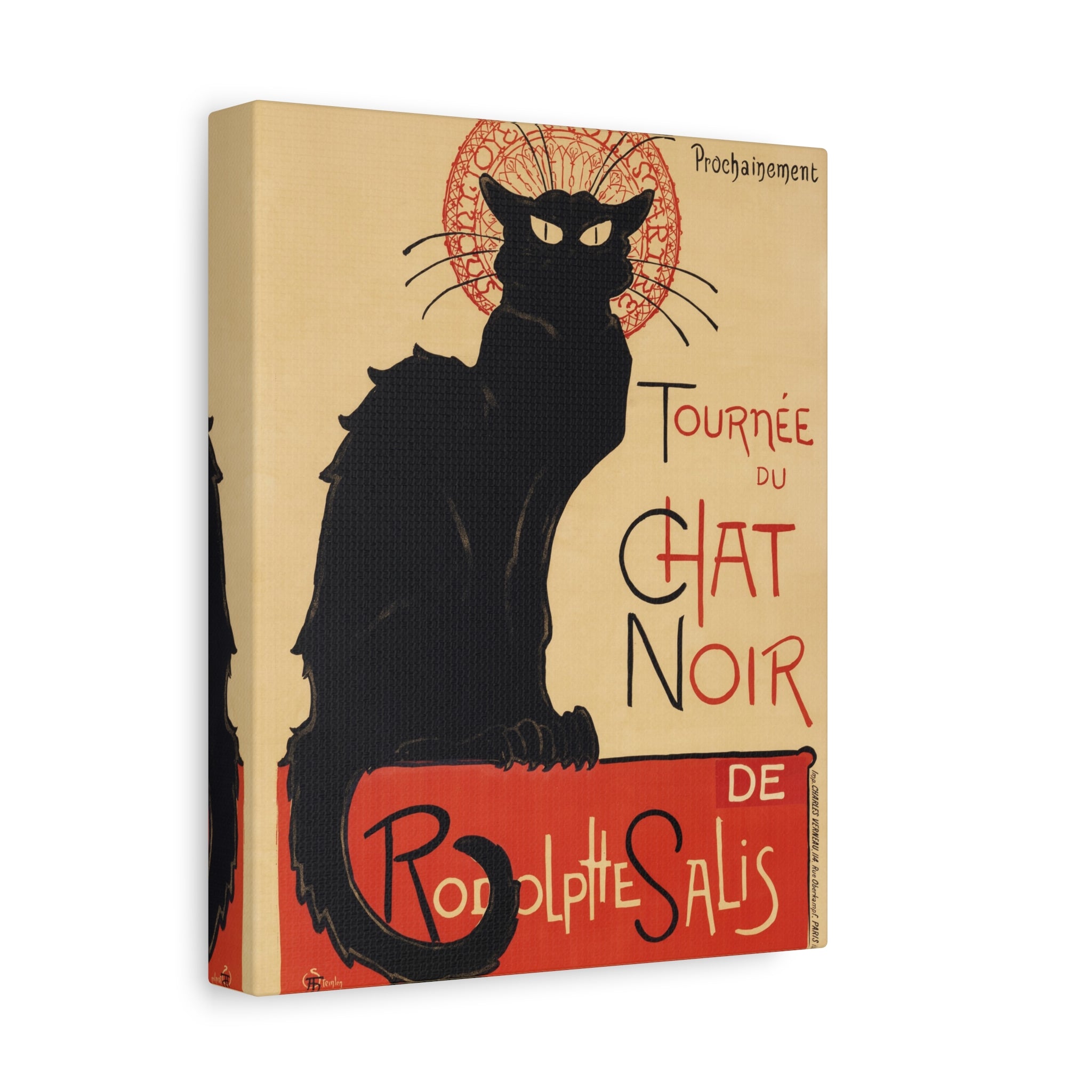 canvas-print-tournee-du-chat-noir-wall-art-matte-canvas-stretched-home-decor-living-room-theophile-steinlen-art-cat