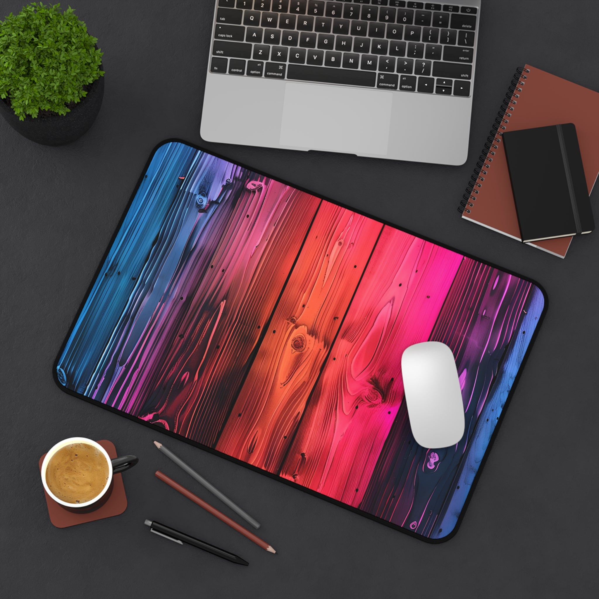 colorful-neon-wood-large-desk-mat-gaming-mouse-pad-vibrant-decor-rainbow-neon-wood-pattern-desk-mat