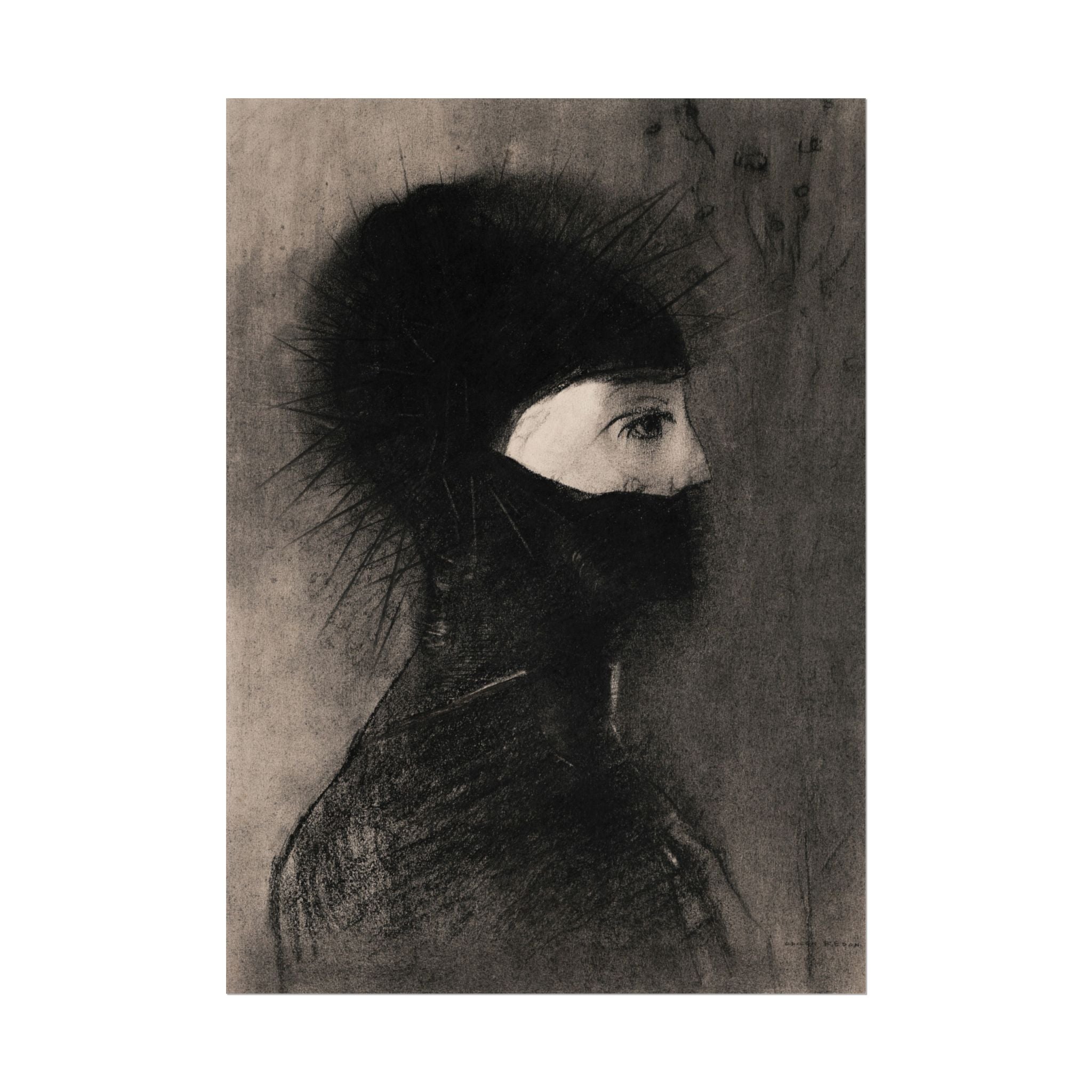 armor-by-odilon-redon-poster-print-vintage-woman-illustration-post-impressionism-art-wall-decor